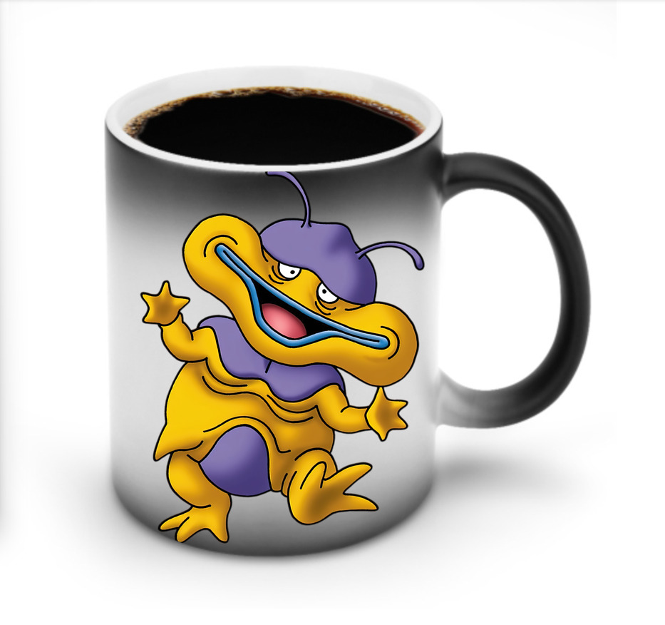 （画像用） ドラゴンクエスト Doragon Kuesuto Dragon Quest 温度変色マグカップ