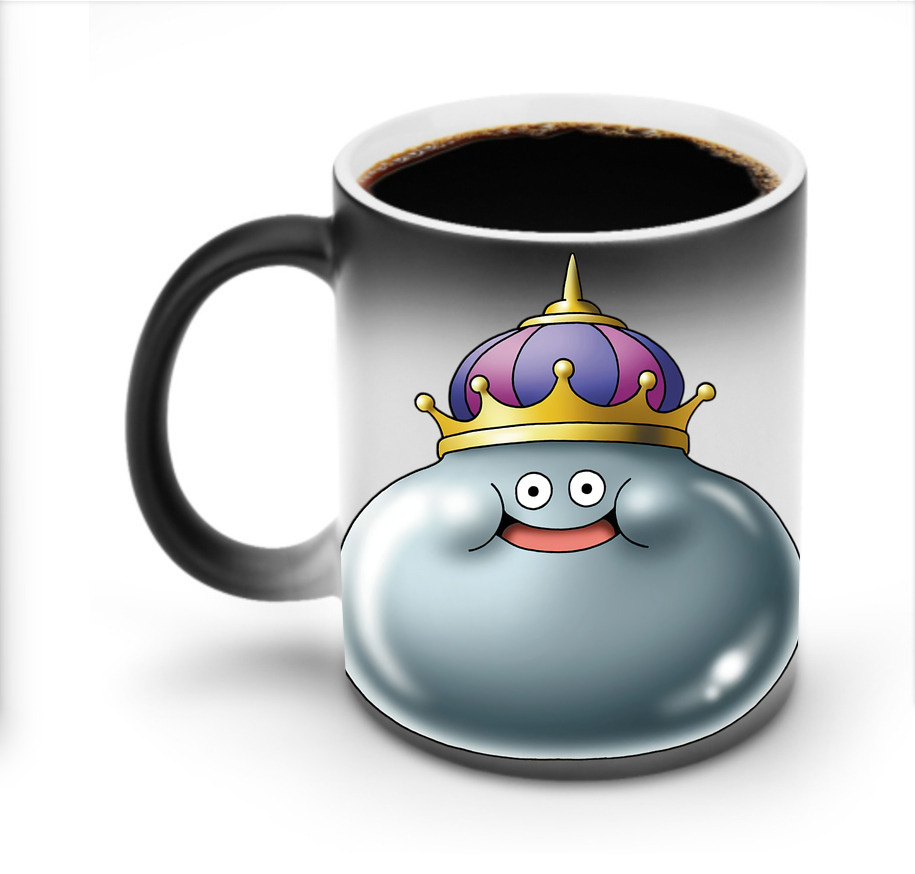 （画像用） ドラゴンクエスト Doragon Kuesuto Dragon Quest 温度変色マグカップ