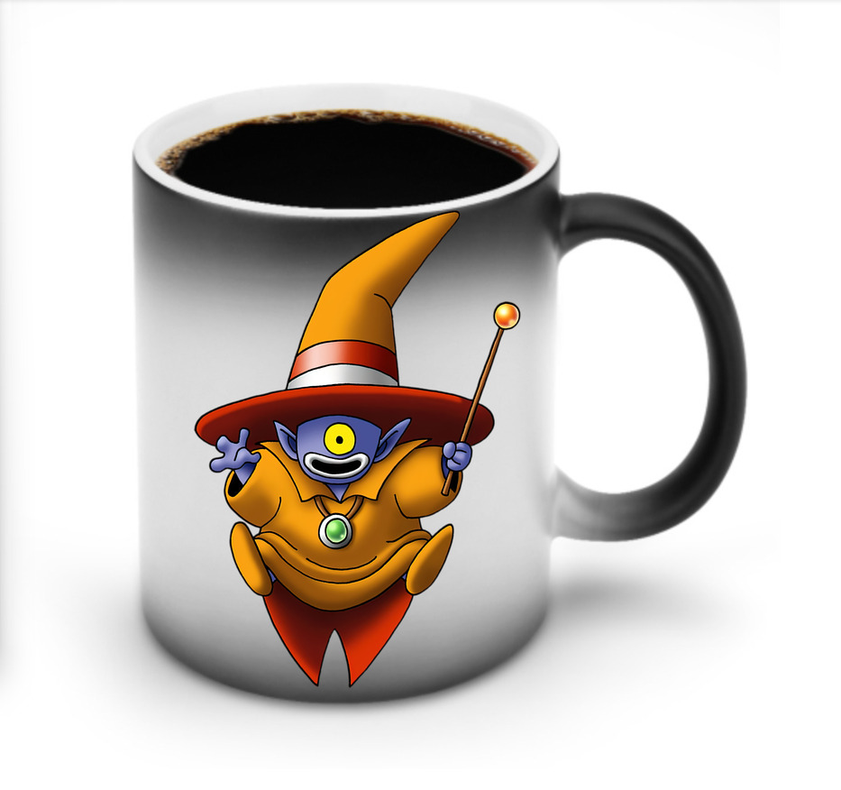 （画像用） ドラゴンクエスト Doragon Kuesuto Dragon Quest 温度変色マグカップ