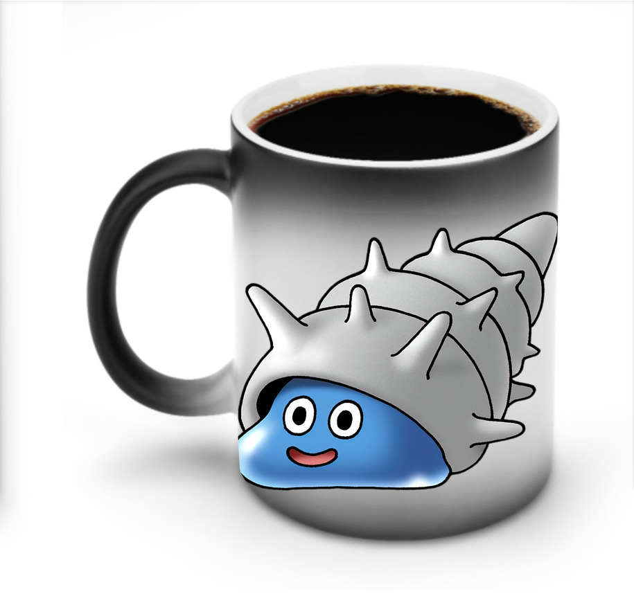 （画像用） ドラゴンクエスト Doragon Kuesuto Dragon Quest 温度変色マグカップ