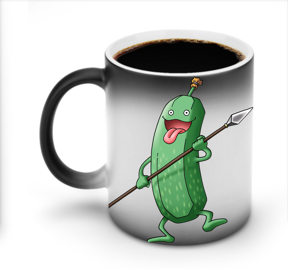 （画像用） ドラゴンクエスト Doragon Kuesuto Dragon Quest 温度変色マグカップ