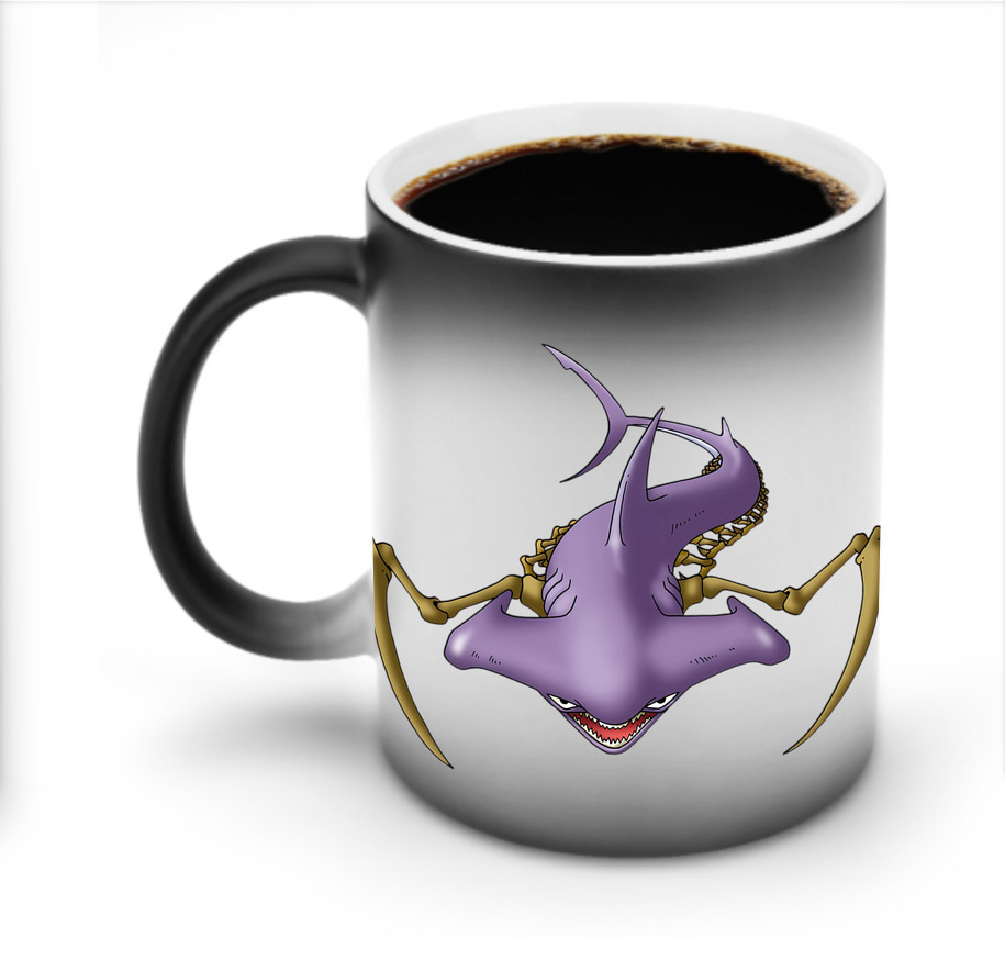 （画像用） ドラゴンクエスト Doragon Kuesuto Dragon Quest 温度変色マグカップ