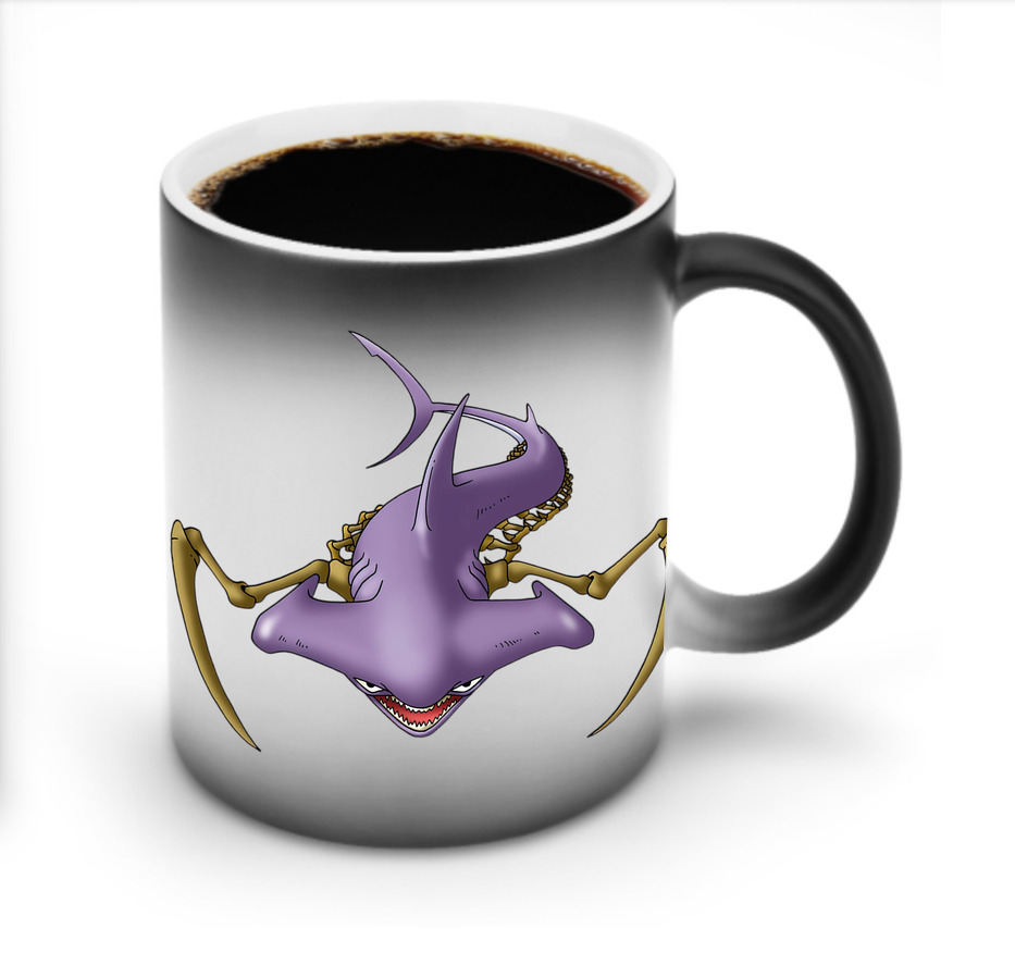 （画像用） ドラゴンクエスト Doragon Kuesuto Dragon Quest 温度変色マグカップ