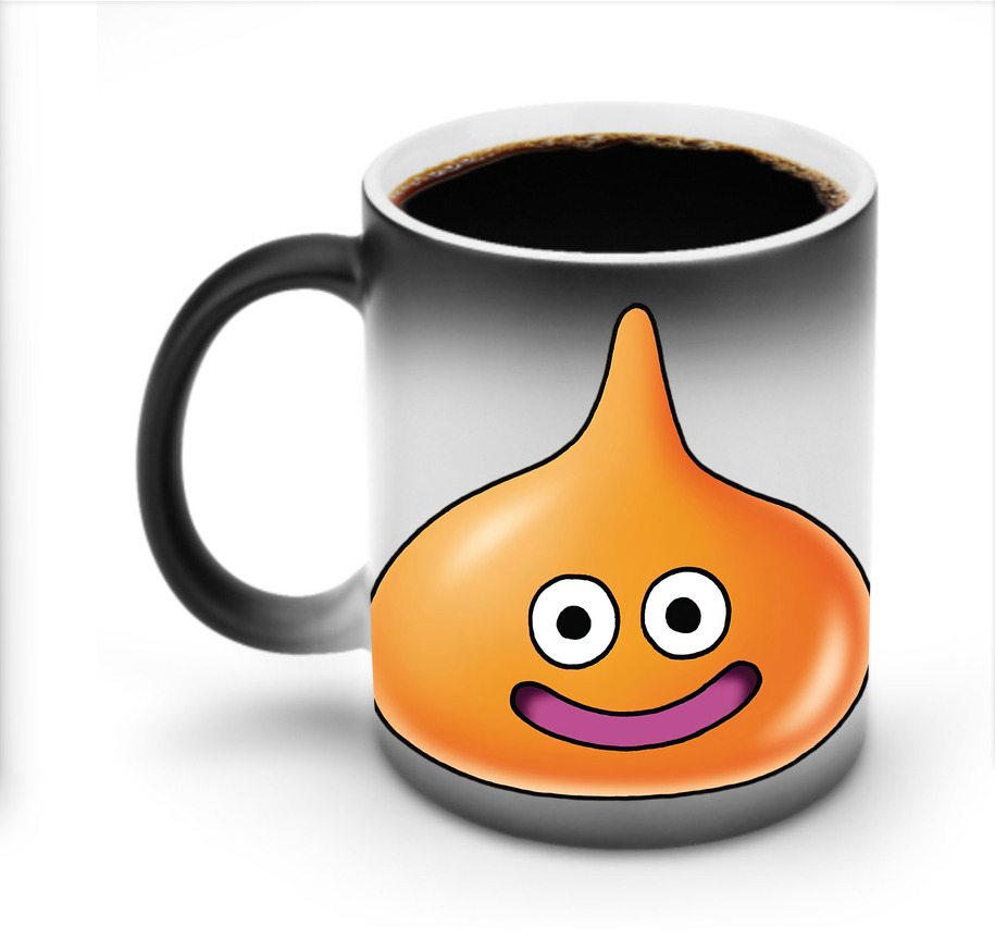 （画像用） ドラゴンクエスト Doragon Kuesuto Dragon Quest 温度変色マグカップ