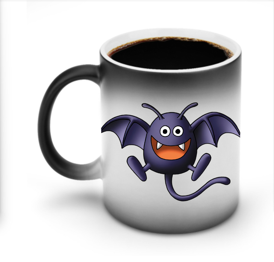 （画像用） ドラゴンクエスト Doragon Kuesuto Dragon Quest 温度変色マグカップ