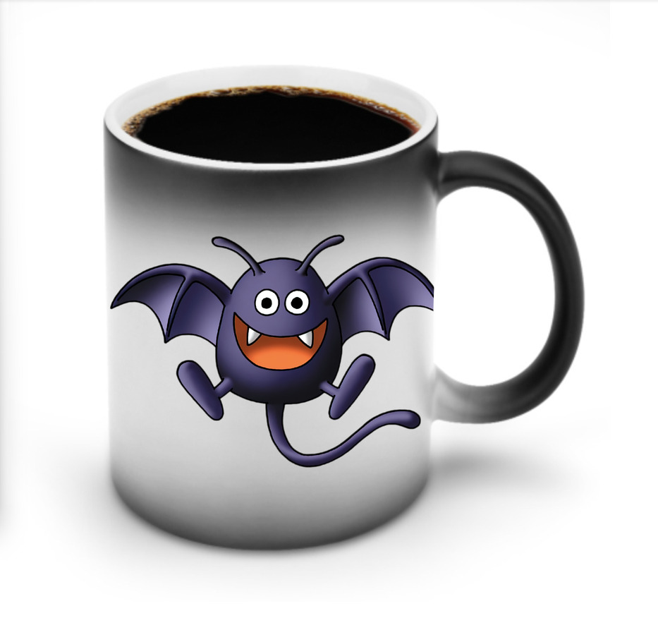 （画像用） ドラゴンクエスト Doragon Kuesuto Dragon Quest 温度変色マグカップ
