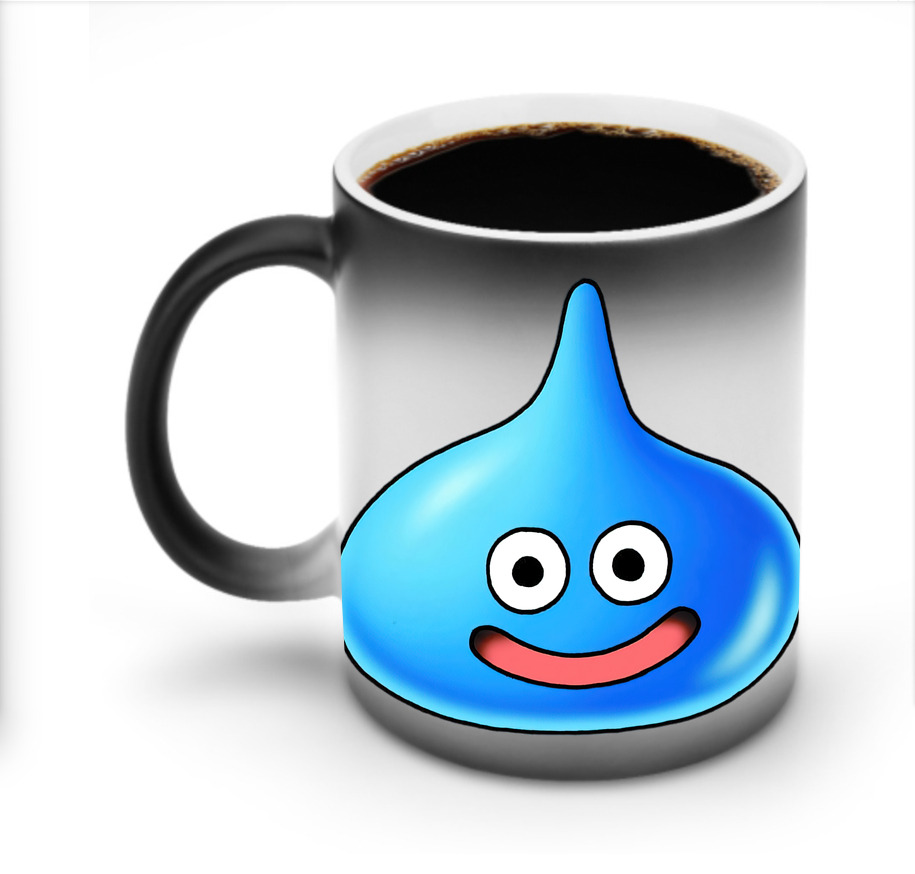 （画像用） ドラゴンクエスト Doragon Kuesuto Dragon Quest 温度変色マグカップ