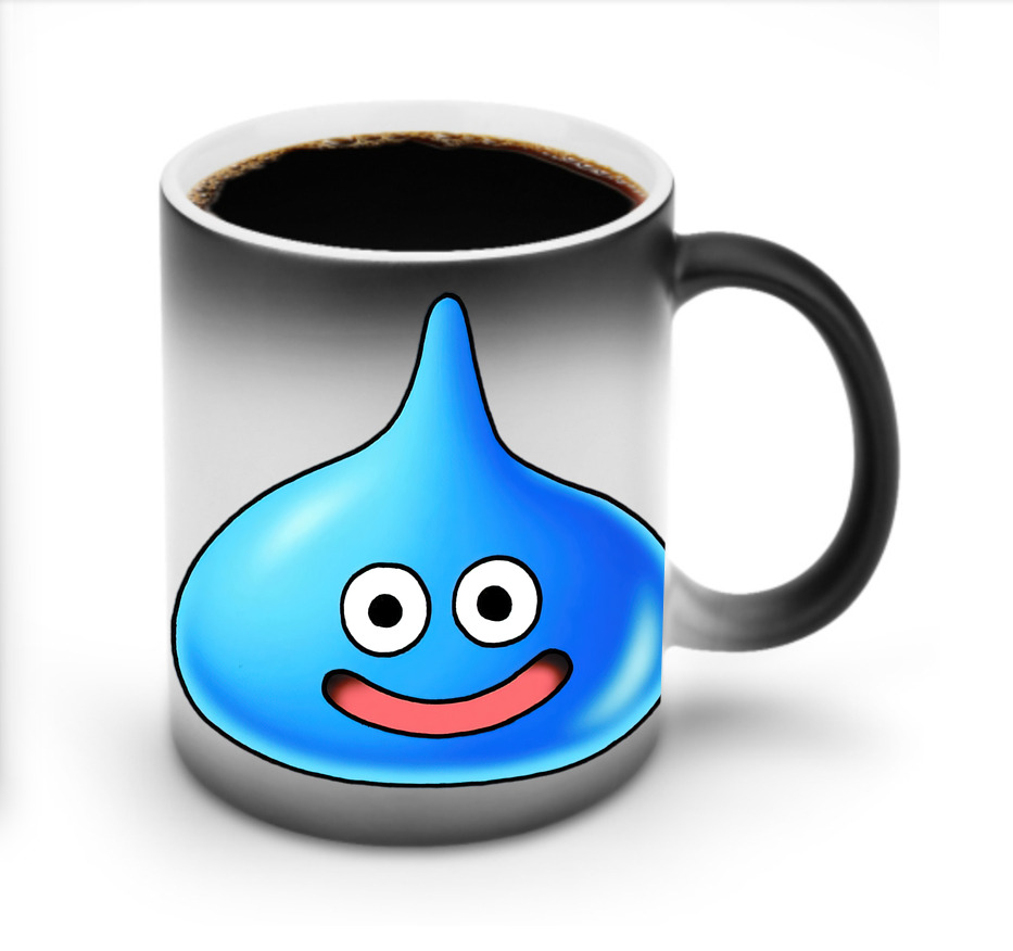 （画像用） ドラゴンクエスト Doragon Kuesuto Dragon Quest 温度変色マグカップ
