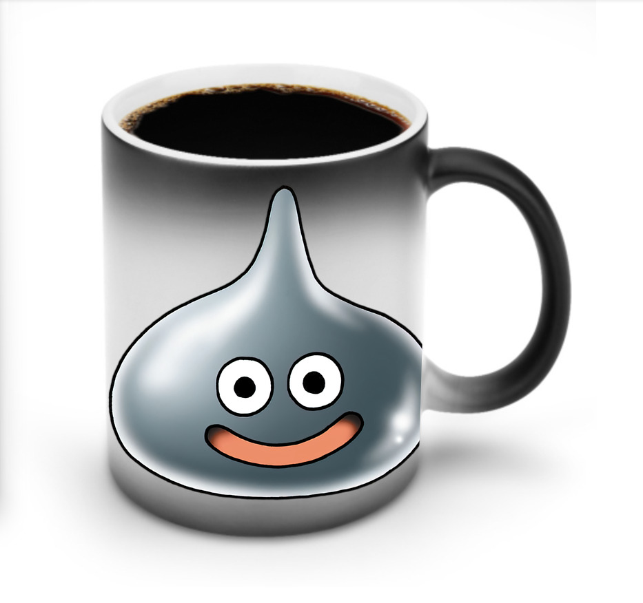 （画像用） ドラゴンクエスト Doragon Kuesuto Dragon Quest 温度変色マグカップ