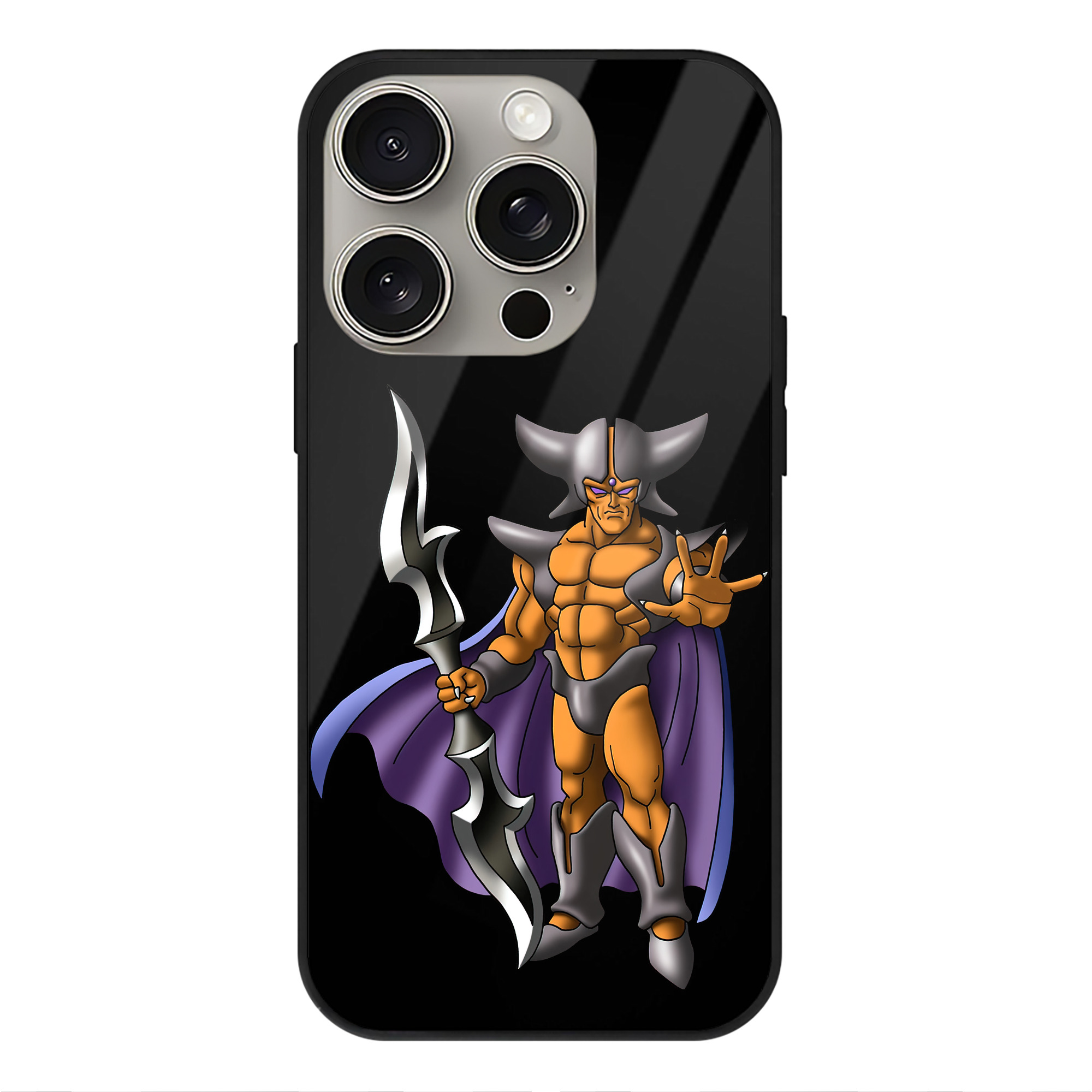 ドラゴンクエスト Doragon Kuesuto Dragon Quest 【iPhone15Pro対応】スマホケース 耐衝撃＆黄変防止 背面ガラス