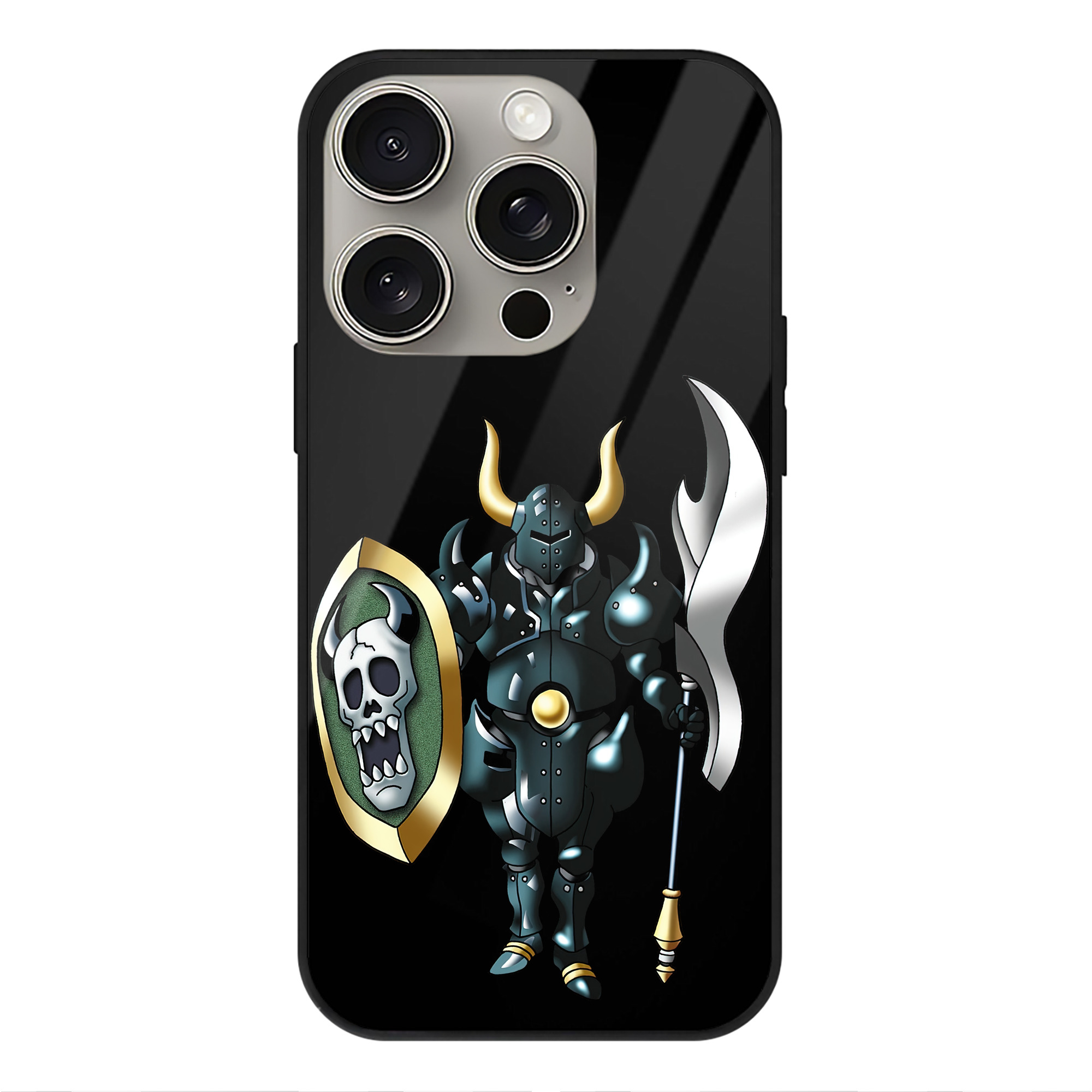 ドラゴンクエスト Doragon Kuesuto Dragon Quest 【iPhone15Pro対応】スマホケース 耐衝撃＆黄変防止 背面ガラス