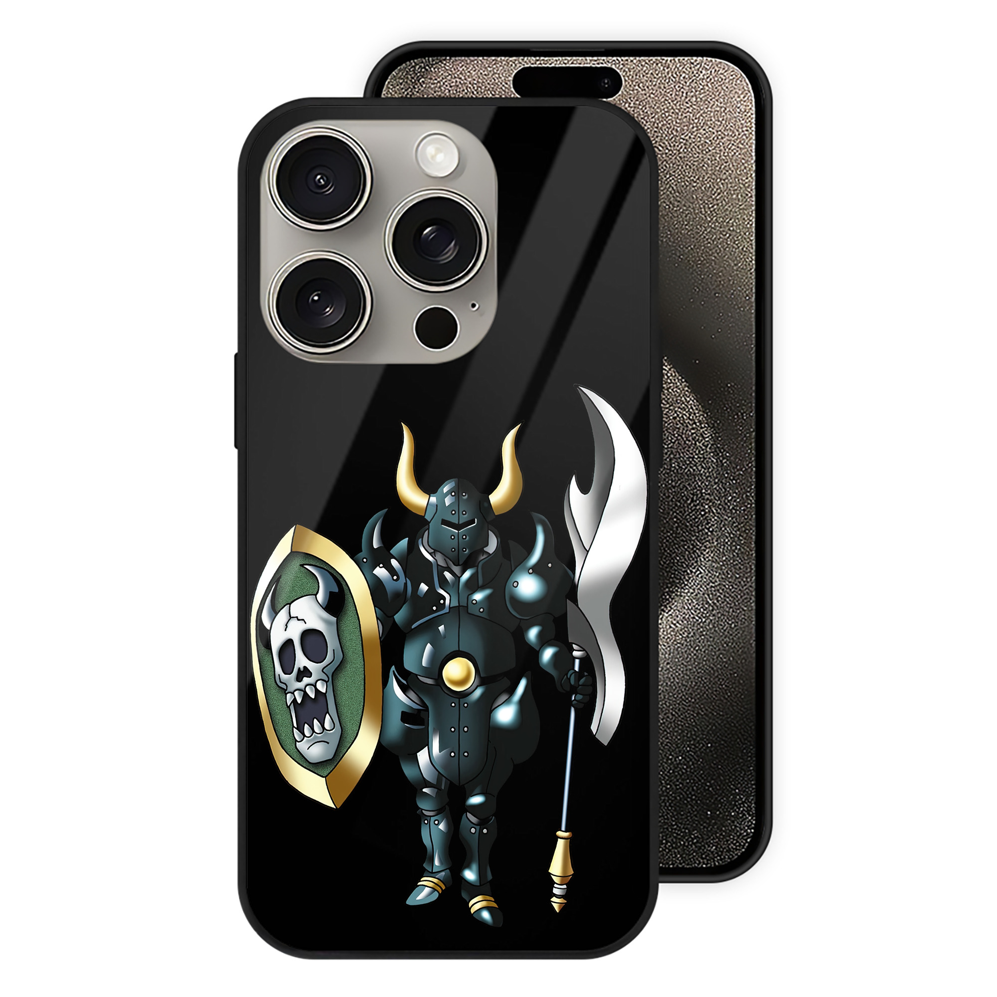 ドラゴンクエスト Doragon Kuesuto Dragon Quest 【iPhone15Pro対応】スマホケース 耐衝撃＆黄変防止 背面ガラス