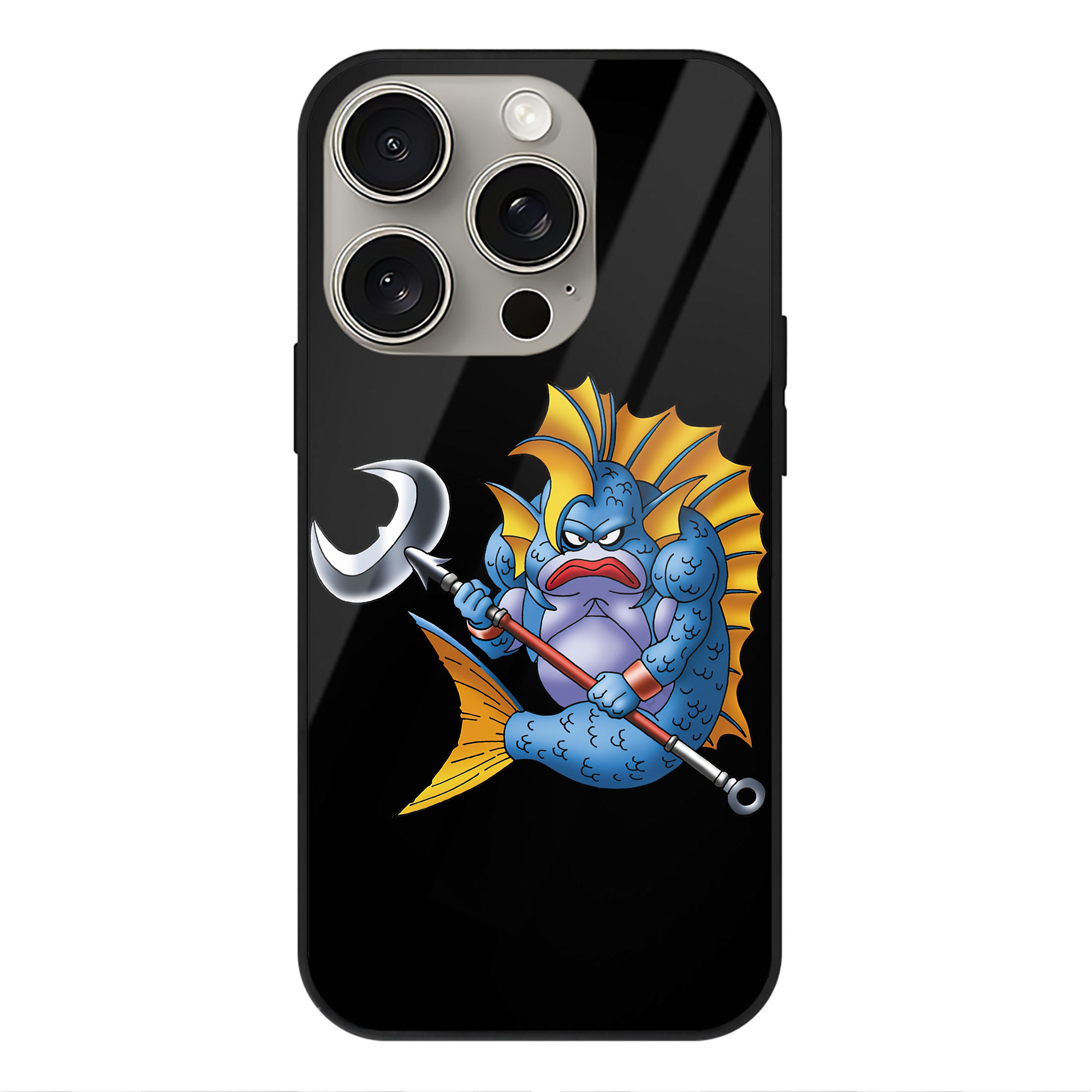 ドラゴンクエスト Doragon Kuesuto Dragon Quest 【iPhone15Pro対応】スマホケース 耐衝撃＆黄変防止 背面ガラス