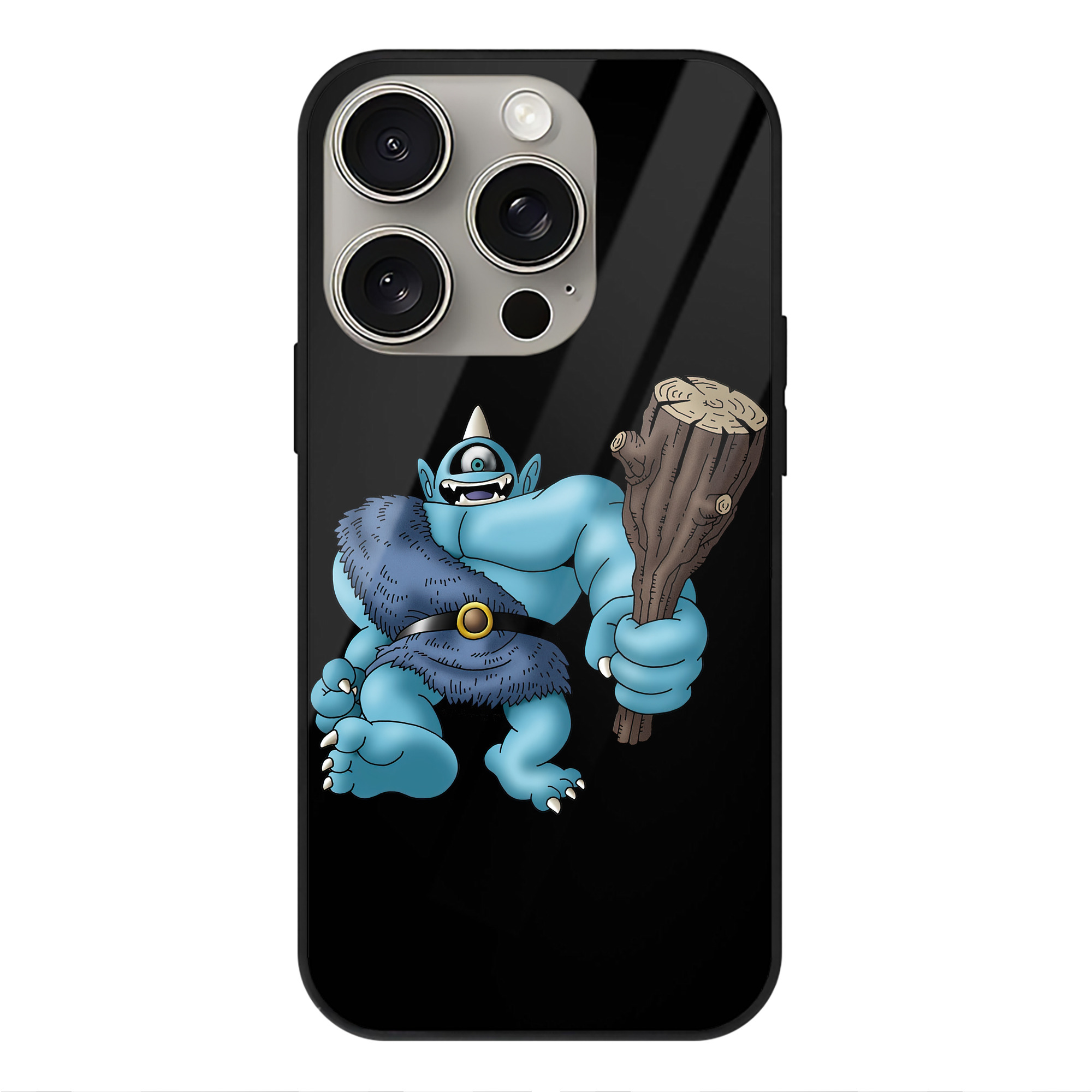 ドラゴンクエスト Doragon Kuesuto Dragon Quest 【iPhone15Pro対応】スマホケース 耐衝撃＆黄変防止 背面ガラス