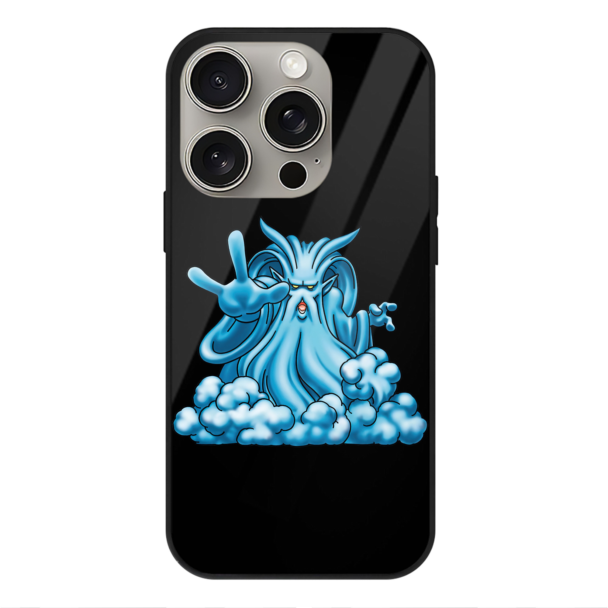 ドラゴンクエスト Doragon Kuesuto Dragon Quest 【iPhone15Pro対応】スマホケース 耐衝撃＆黄変防止 背面ガラス