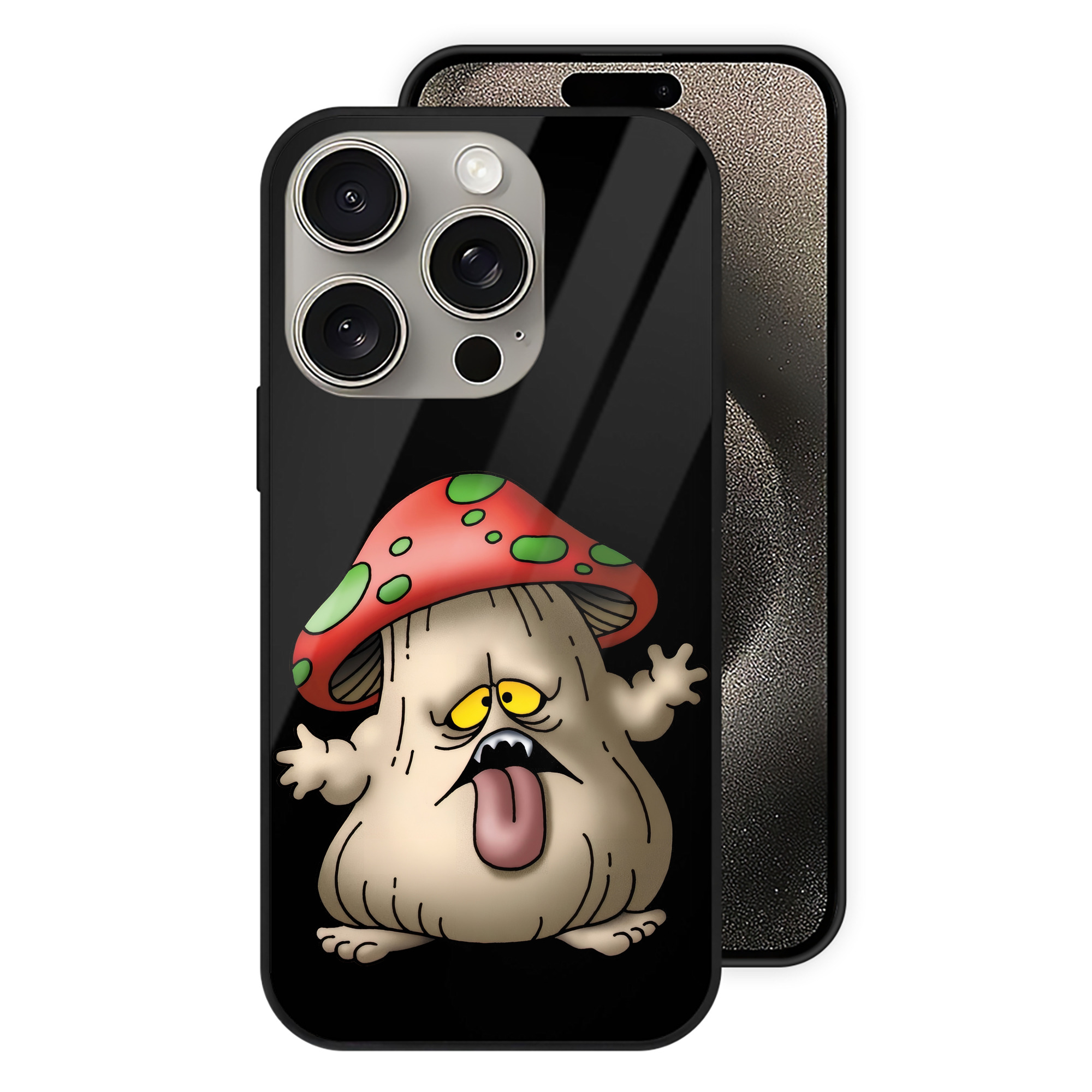 ドラゴンクエスト Doragon Kuesuto Dragon Quest 【iPhone15Pro対応】スマホケース 耐衝撃＆黄変防止 背面ガラス