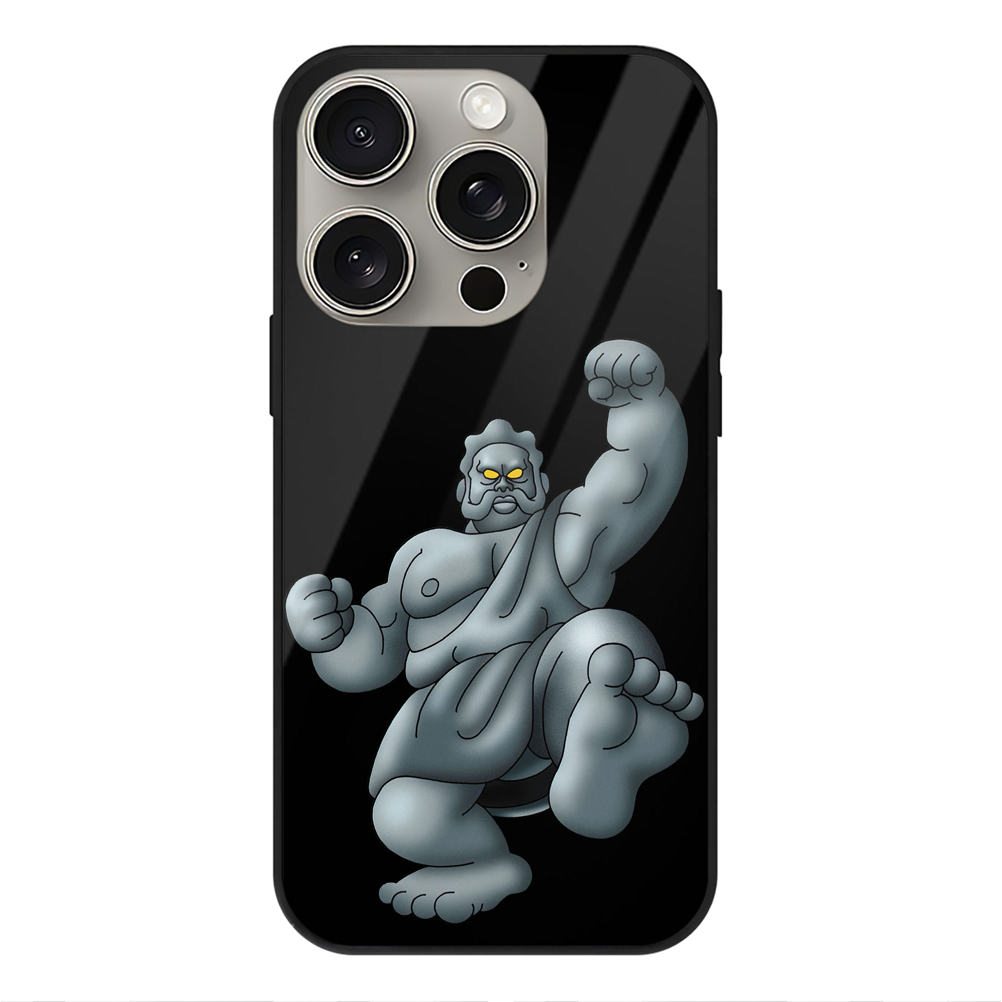 （画像用） ドラゴンクエスト Doragon Kuesuto Dragon Quest 【iPhone15Pro対応】スマホケース 耐衝撃＆黄変防止 背面ガラス