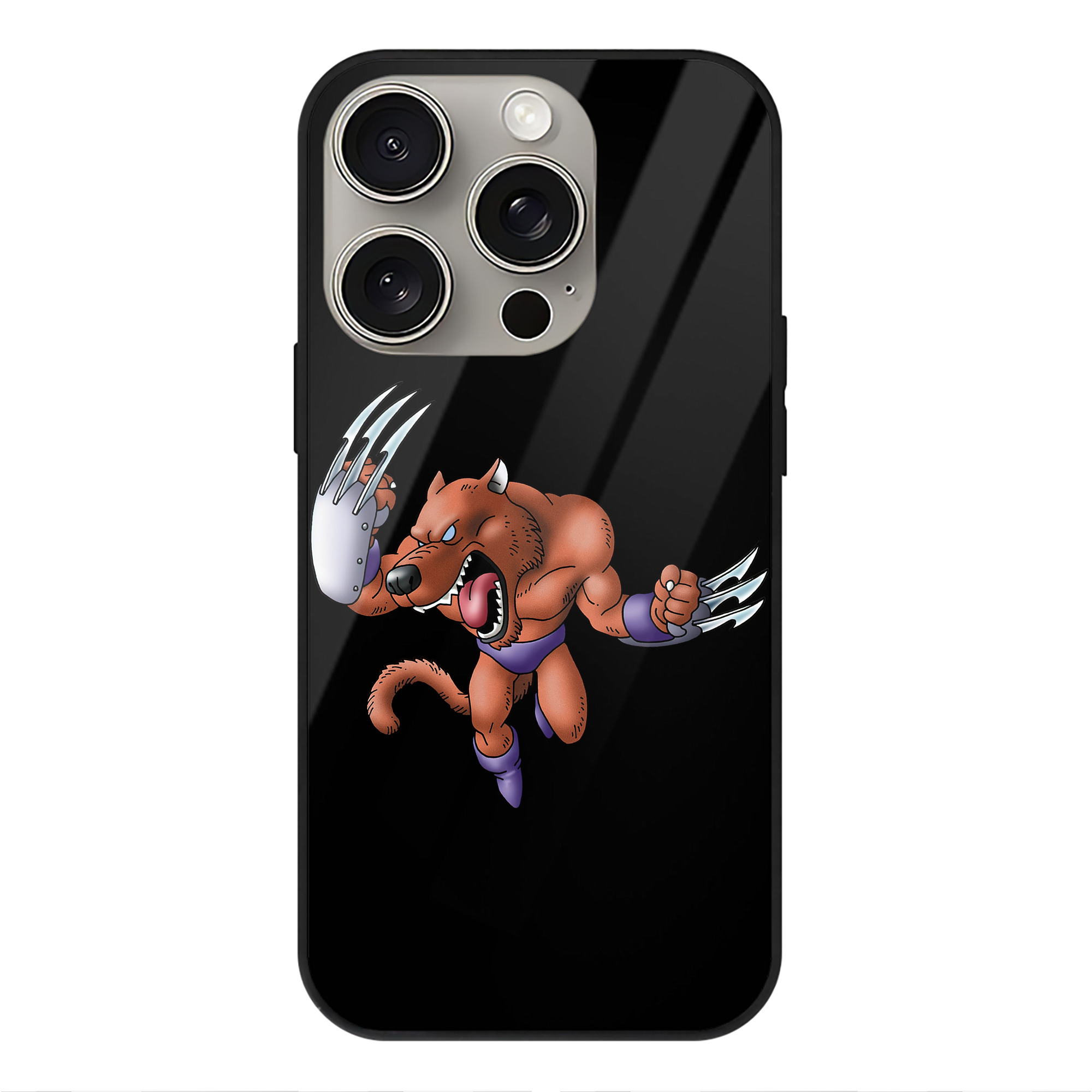 ドラゴンクエスト Doragon Kuesuto Dragon Quest 【iPhone15Pro対応】スマホケース 耐衝撃＆黄変防止 背面ガラス