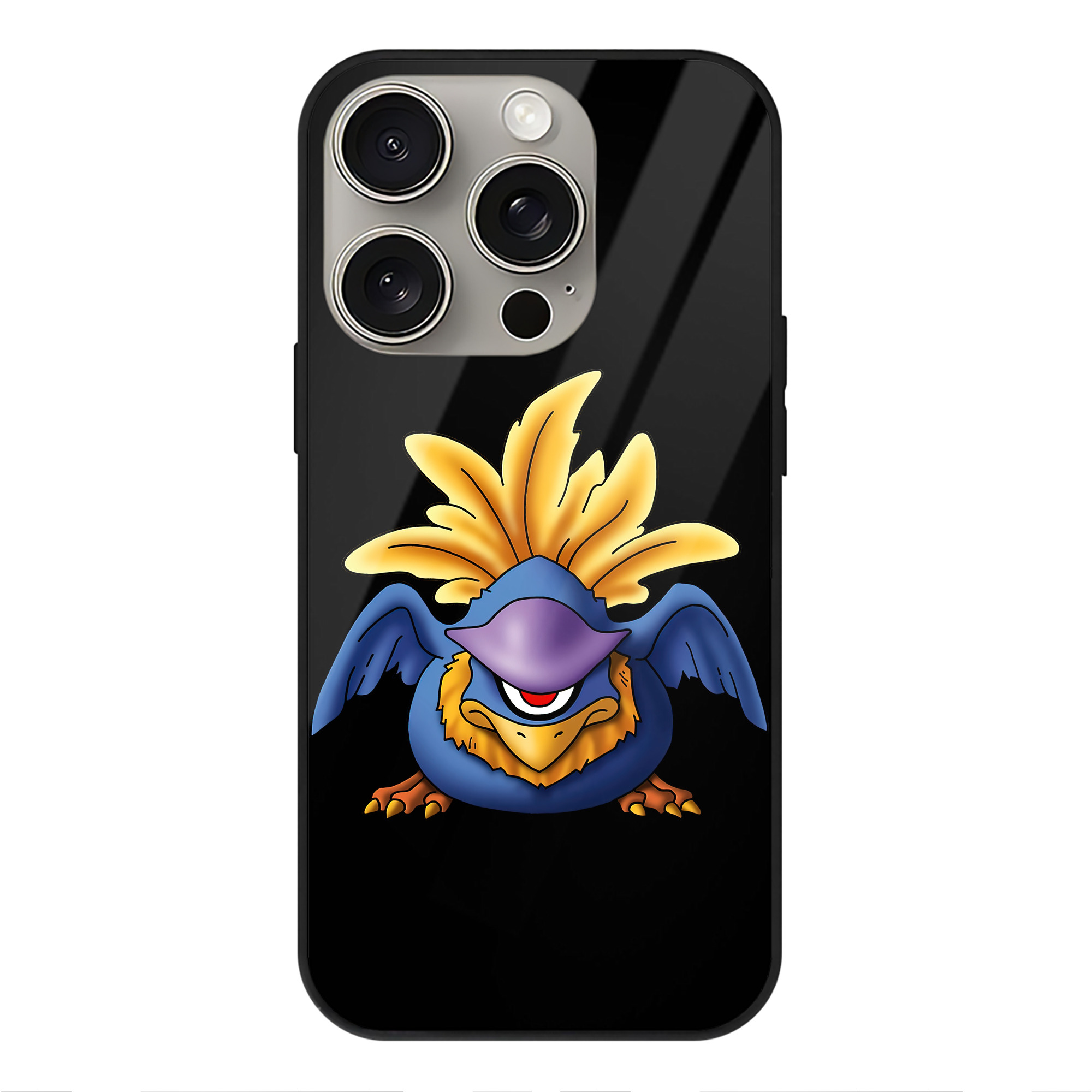 ドラゴンクエスト Doragon Kuesuto Dragon Quest 【iPhone15Pro対応】スマホケース 耐衝撃＆黄変防止 背面ガラス