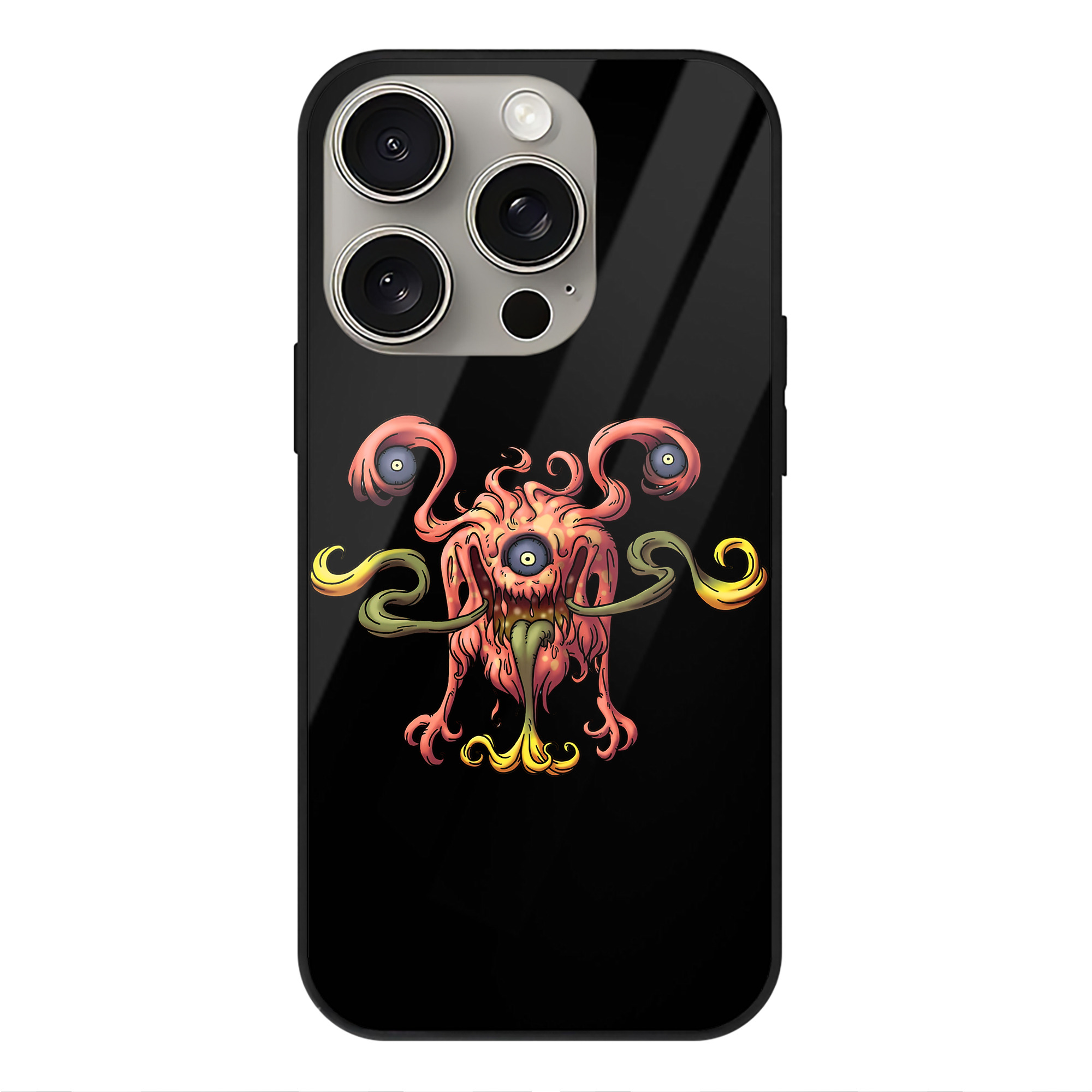 ドラゴンクエスト Doragon Kuesuto Dragon Quest 【iPhone15Pro対応】スマホケース 耐衝撃＆黄変防止 背面ガラス