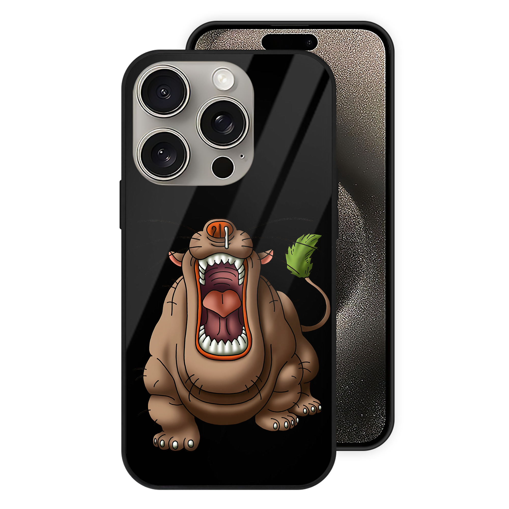 ドラゴンクエスト Doragon Kuesuto Dragon Quest 【iPhone15Pro対応】スマホケース 耐衝撃＆黄変防止 背面ガラス