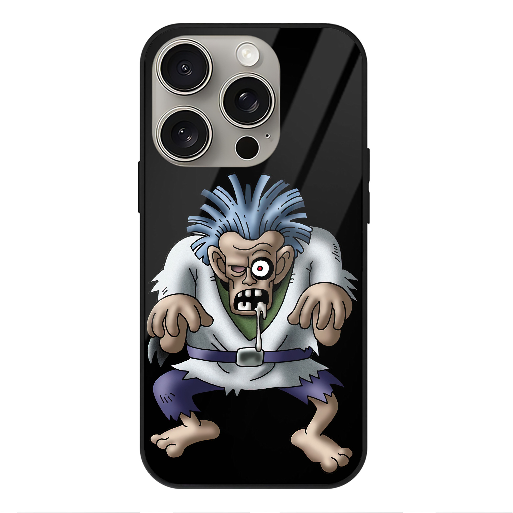ドラゴンクエスト Doragon Kuesuto Dragon Quest 【iPhone15Pro対応】スマホケース 耐衝撃＆黄変防止 背面ガラス
