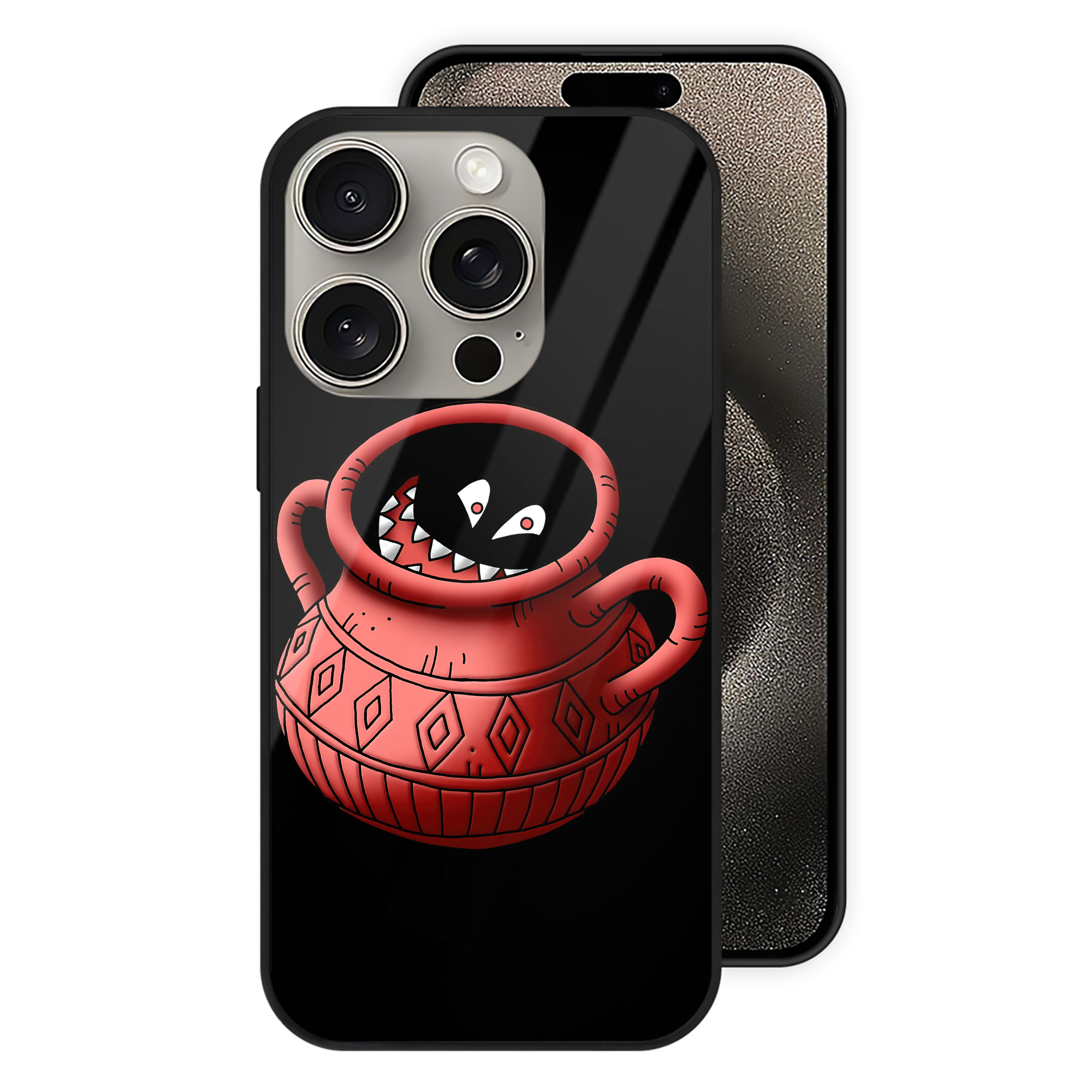ドラゴンクエスト Doragon Kuesuto Dragon Quest 【iPhone15Pro対応】スマホケース 耐衝撃＆黄変防止 背面ガラス