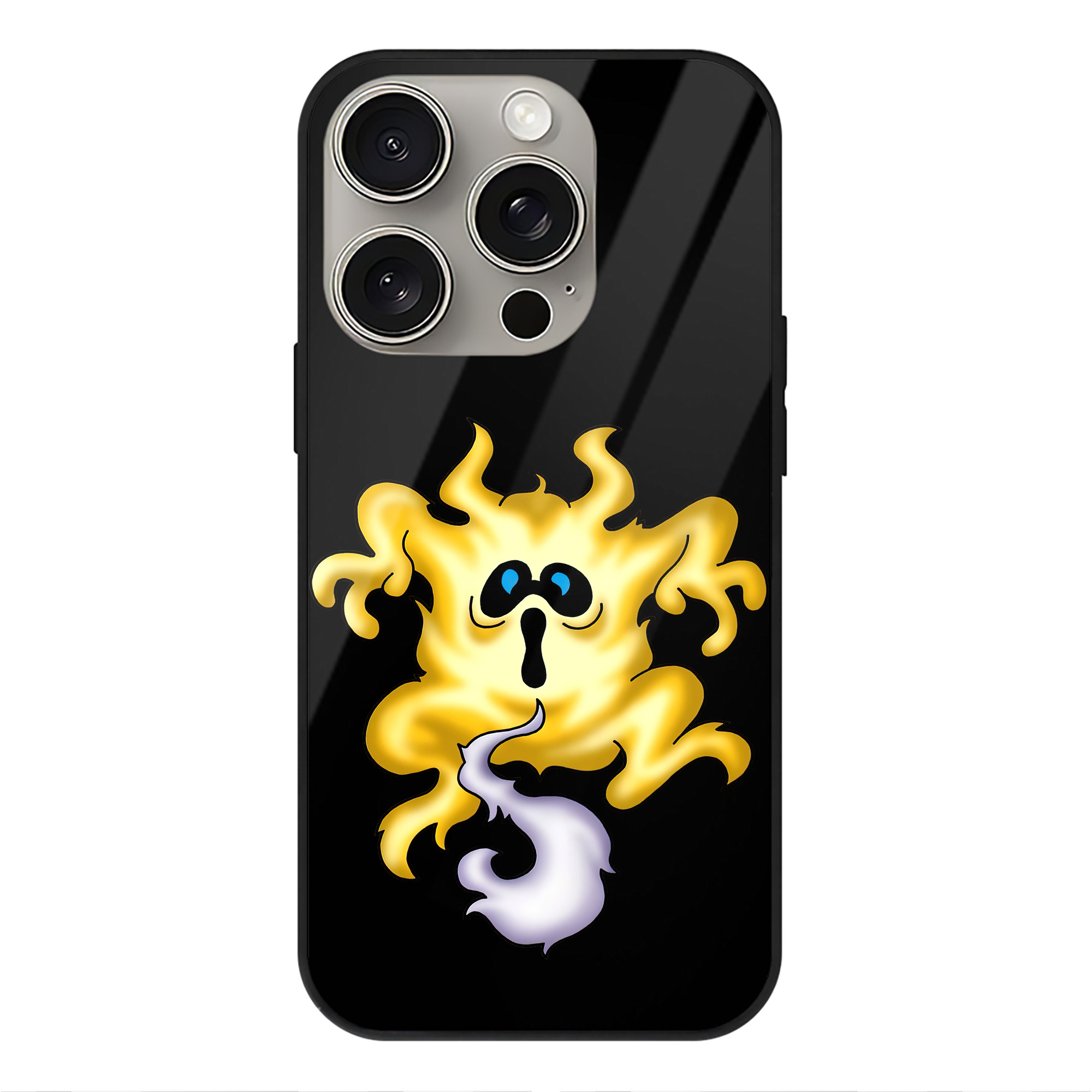 （画像用） ドラゴンクエスト Doragon Kuesuto Dragon Quest 【iPhone15Pro対応】スマホケース 耐衝撃＆黄変防止 背面ガラス