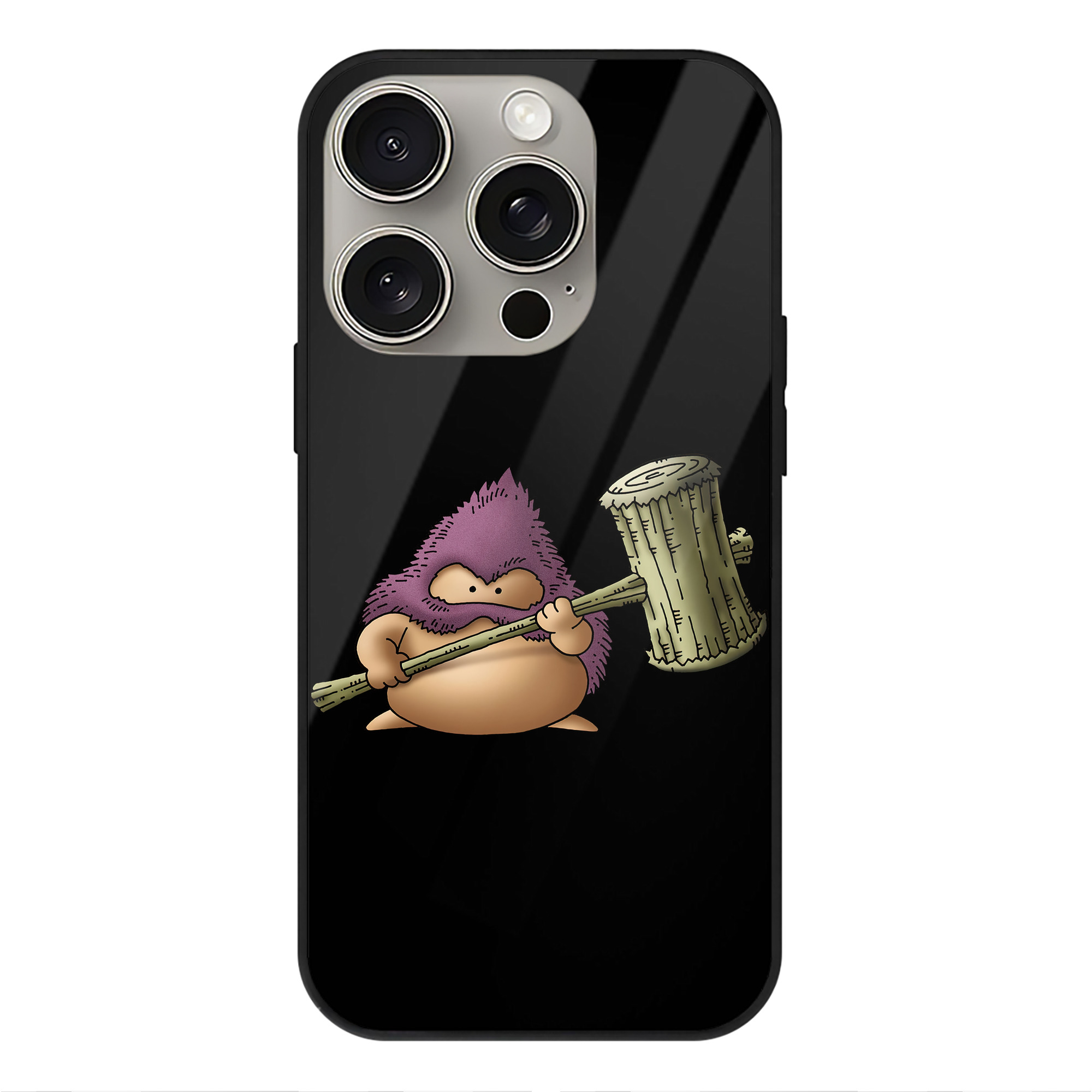 ドラゴンクエスト Doragon Kuesuto Dragon Quest 【iPhone15Pro対応】スマホケース 耐衝撃＆黄変防止 背面ガラス