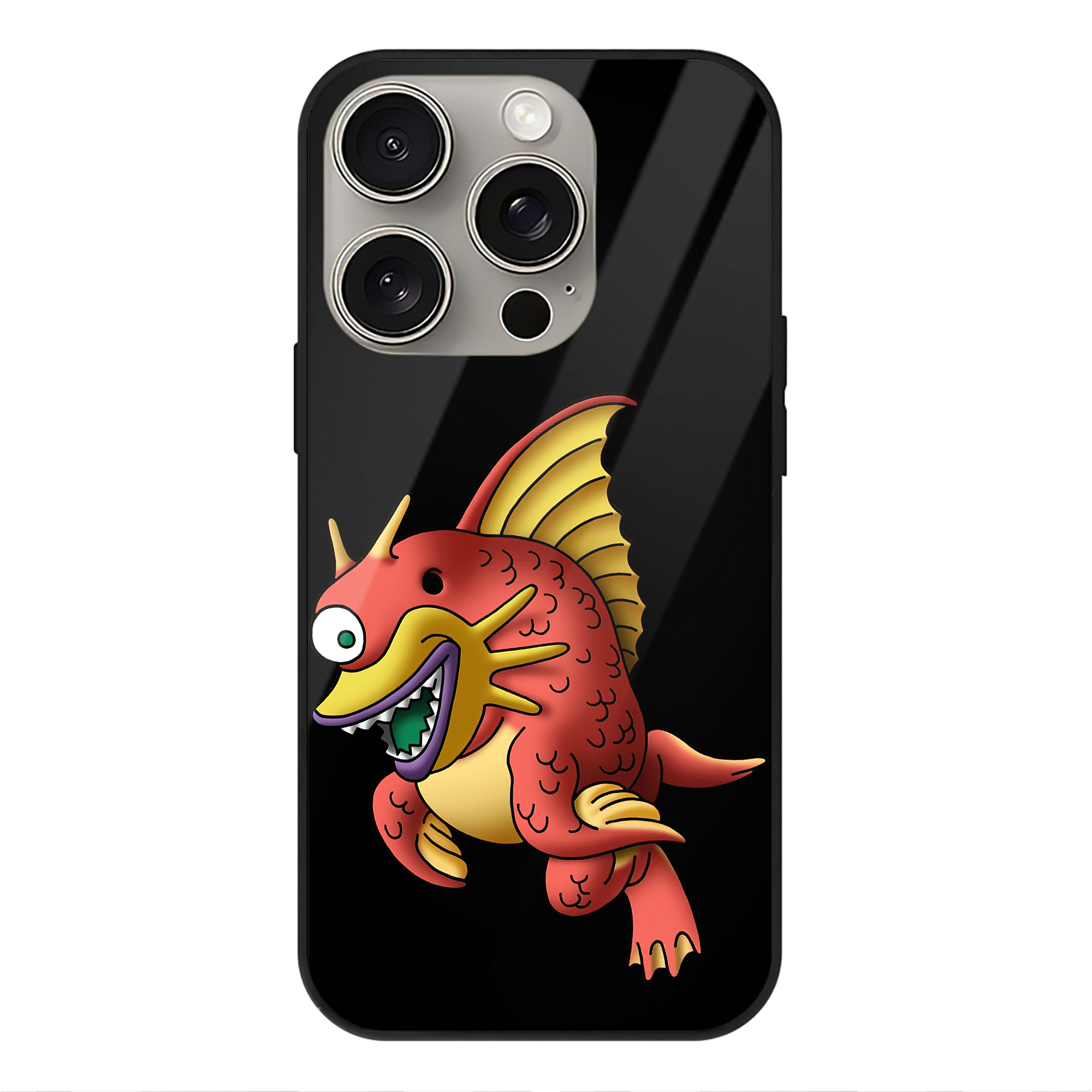 ドラゴンクエスト Doragon Kuesuto Dragon Quest 【iPhone15Pro対応】スマホケース 耐衝撃＆黄変防止 背面ガラス