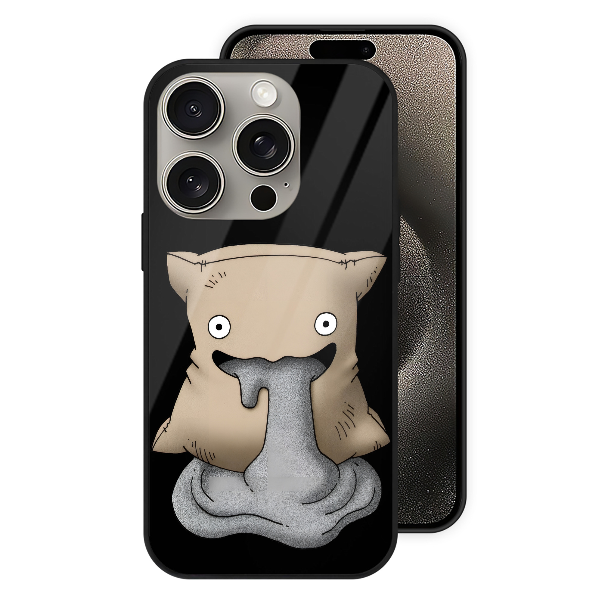 ドラゴンクエスト Doragon Kuesuto Dragon Quest 【iPhone15Pro対応】スマホケース 耐衝撃＆黄変防止 背面ガラス