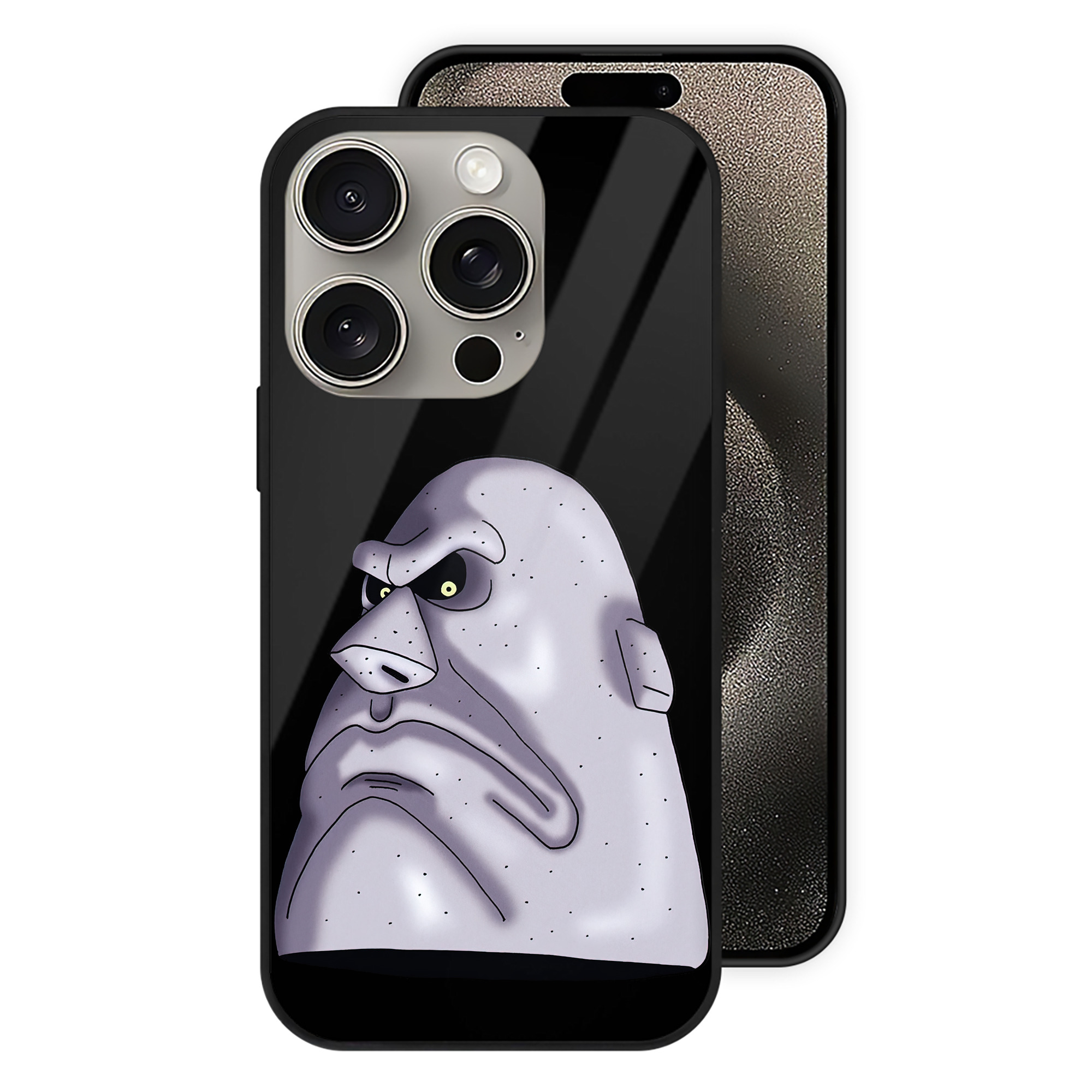 （画像用） ドラゴンクエスト Doragon Kuesuto Dragon Quest 【iPhone15Pro対応】スマホケース 耐衝撃＆黄変防止 背面ガラス