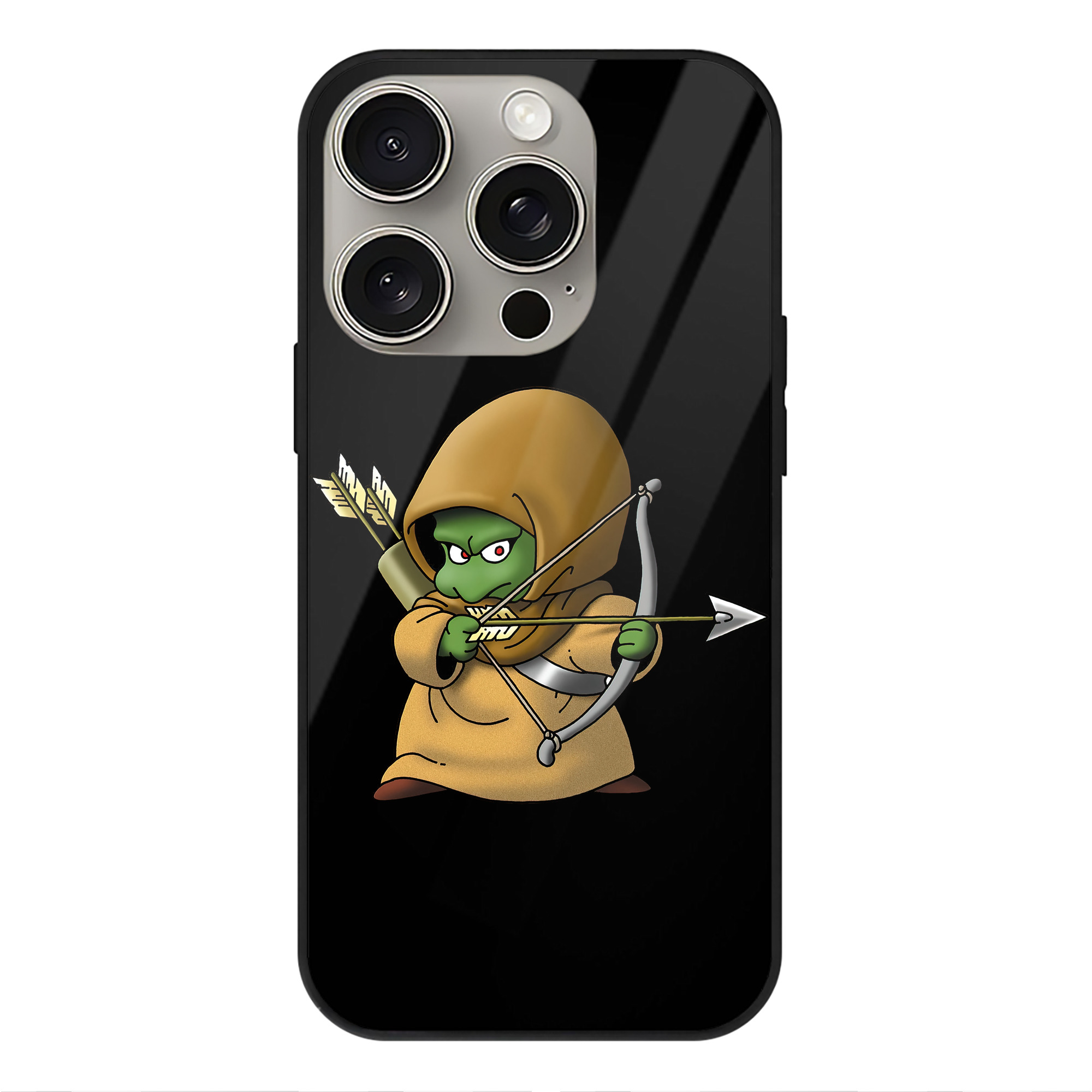 ドラゴンクエスト Doragon Kuesuto Dragon Quest 【iPhone15Pro対応】スマホケース 耐衝撃＆黄変防止 背面ガラス