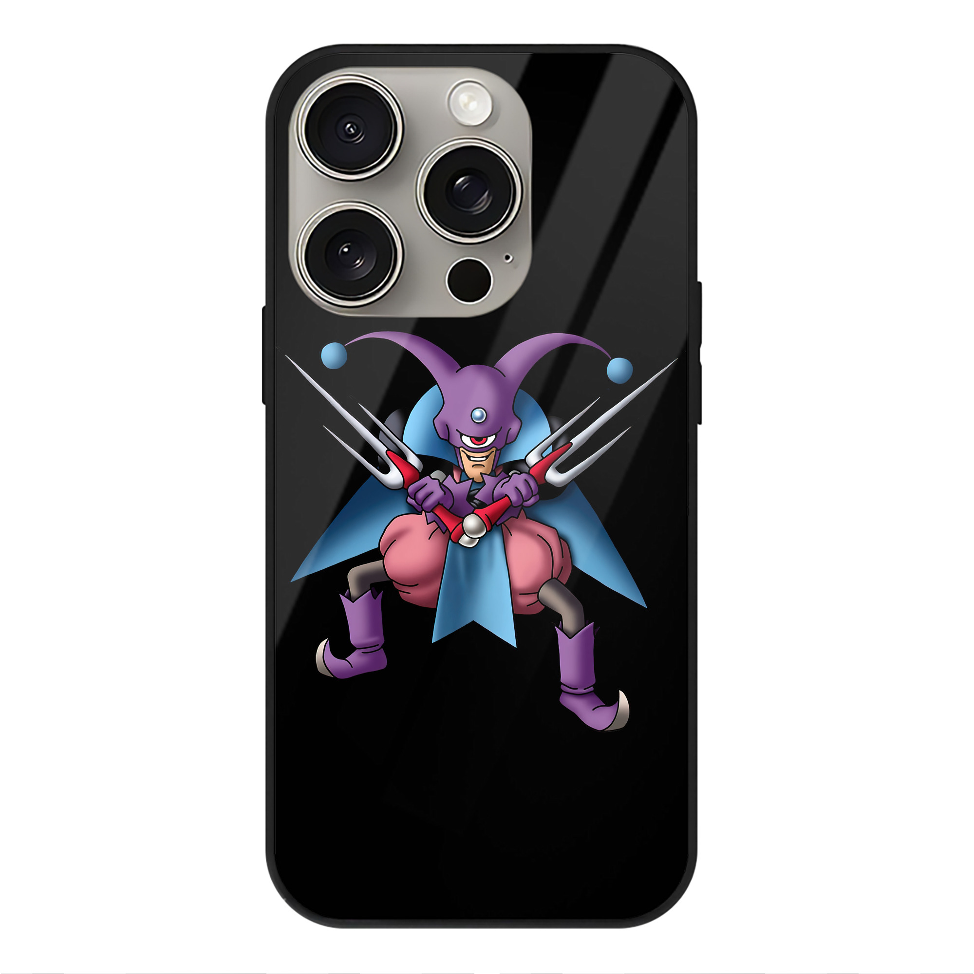 ドラゴンクエスト Doragon Kuesuto Dragon Quest 【iPhone15Pro対応】スマホケース 耐衝撃＆黄変防止 背面ガラス