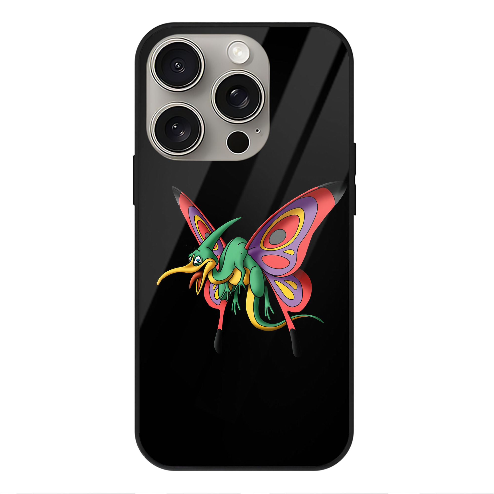 （画像用） ドラゴンクエスト Doragon Kuesuto Dragon Quest 【iPhone15Pro対応】スマホケース 耐衝撃＆黄変防止 背面ガラス
