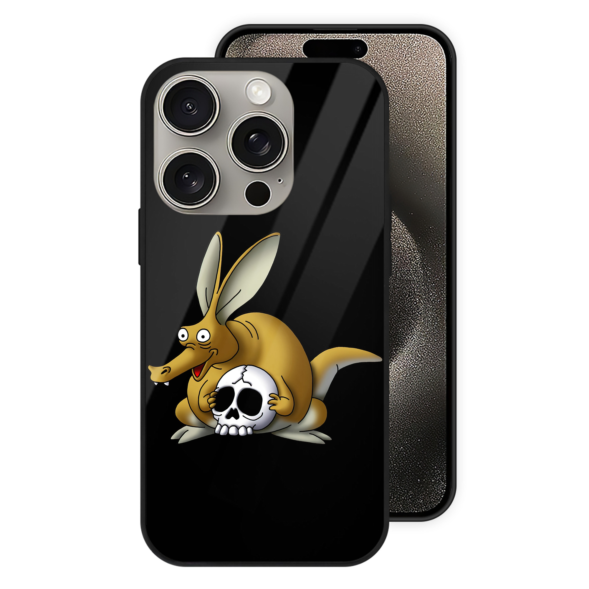 ドラゴンクエスト Doragon Kuesuto Dragon Quest 【iPhone15Pro対応】スマホケース 耐衝撃＆黄変防止 背面ガラス
