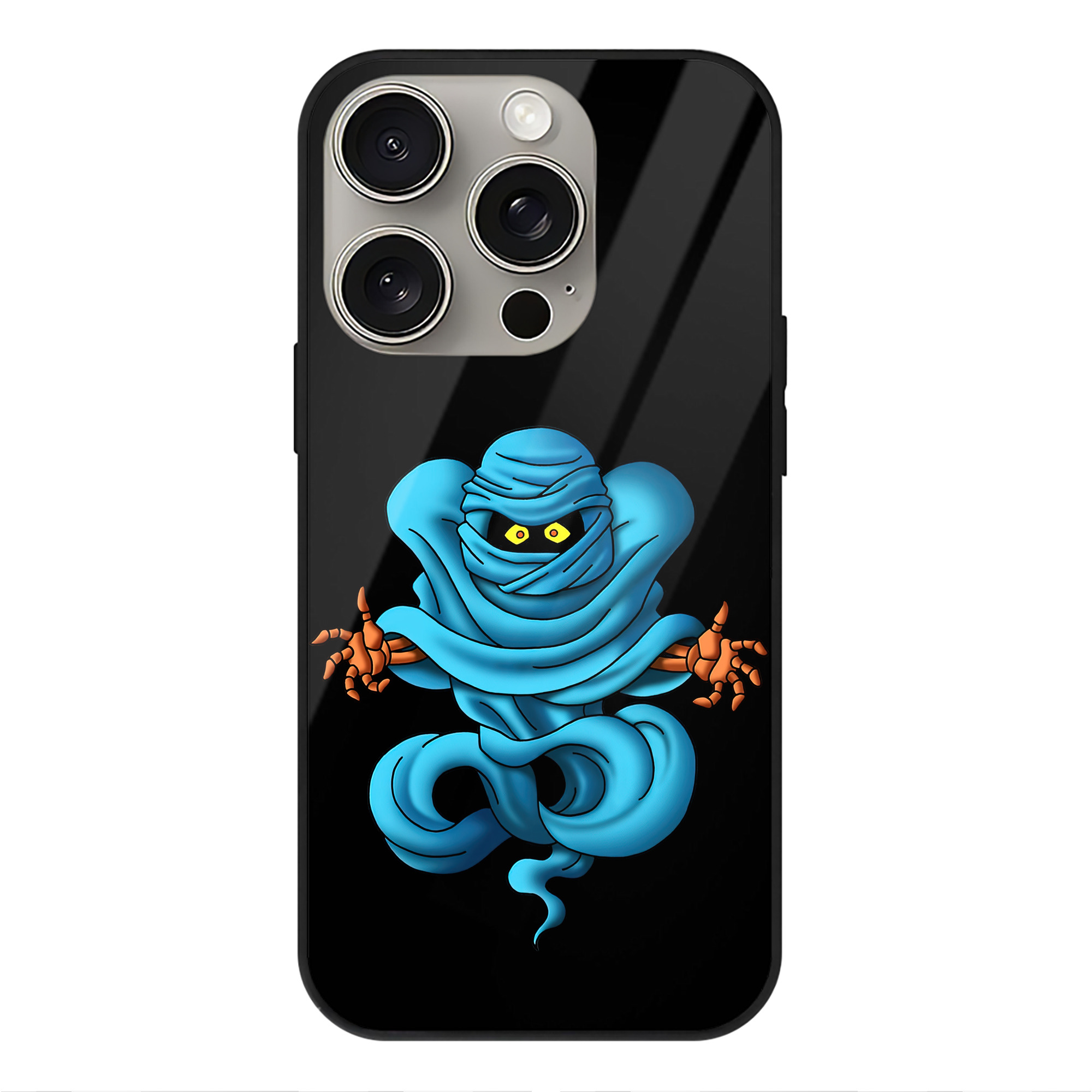（画像用） ドラゴンクエスト Doragon Kuesuto Dragon Quest 【iPhone15Pro対応】スマホケース 耐衝撃＆黄変防止 背面ガラス