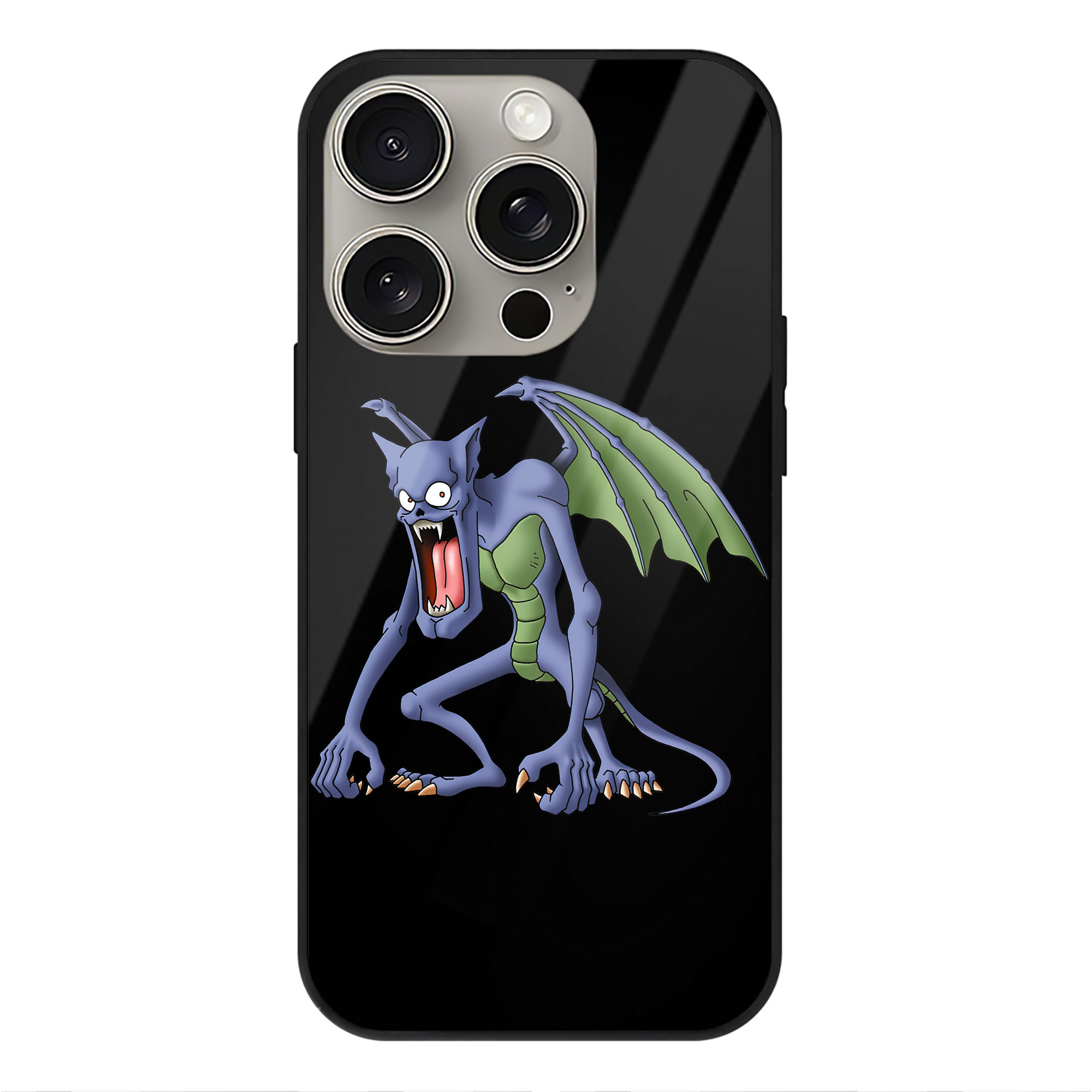 ドラゴンクエスト Doragon Kuesuto Dragon Quest 【iPhone15Pro対応】スマホケース 耐衝撃＆黄変防止 背面ガラス