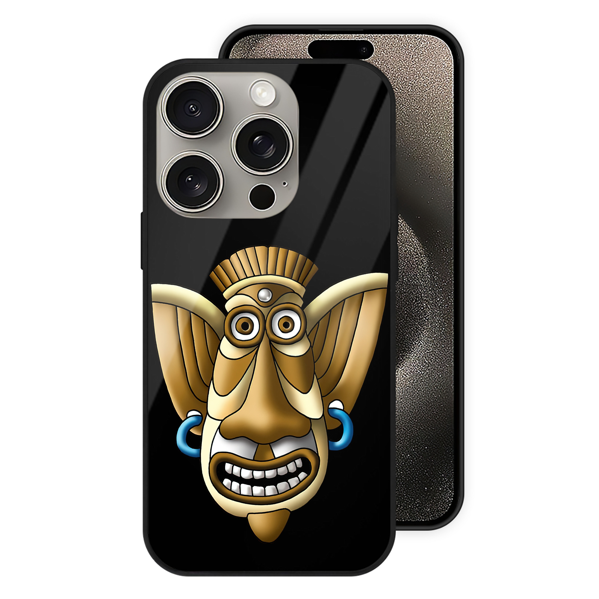 （画像用） ドラゴンクエスト Doragon Kuesuto Dragon Quest 【iPhone15Pro対応】スマホケース 耐衝撃＆黄変防止 背面ガラス