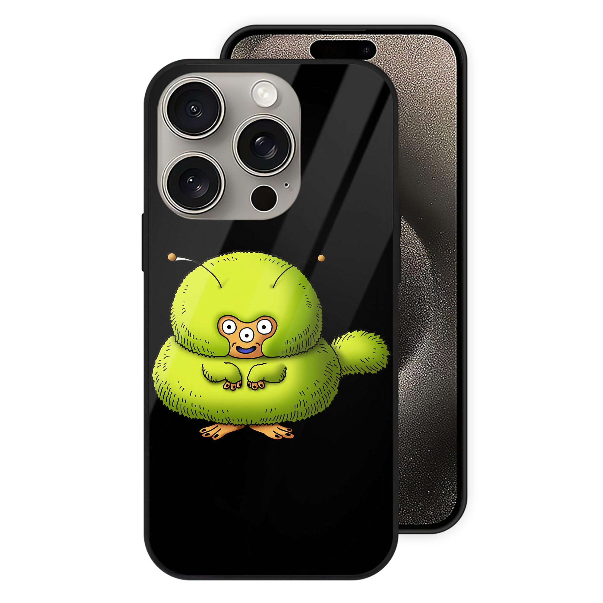 （画像用） ドラゴンクエスト Doragon Kuesuto Dragon Quest 【iPhone15Pro対応】スマホケース 耐衝撃＆黄変防止 背面ガラス