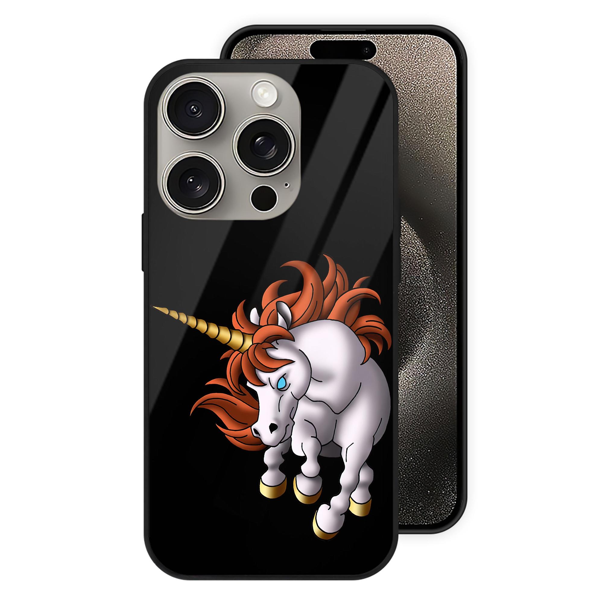 ドラゴンクエスト Doragon Kuesuto Dragon Quest 【iPhone15Pro対応】スマホケース 耐衝撃＆黄変防止 背面ガラス