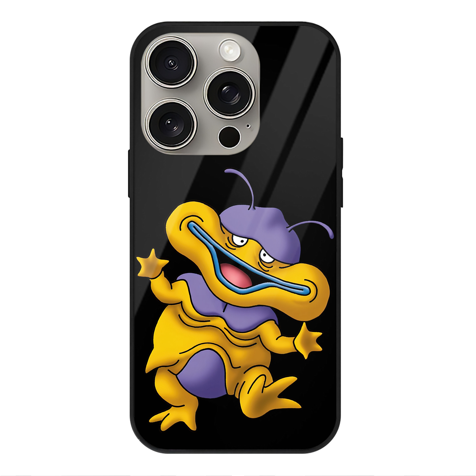 ドラゴンクエスト Doragon Kuesuto Dragon Quest 【iPhone15Pro対応】スマホケース 耐衝撃＆黄変防止 背面ガラス