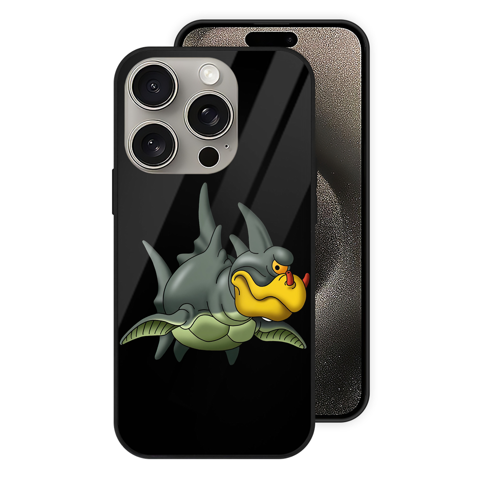 ドラゴンクエスト Doragon Kuesuto Dragon Quest 【iPhone15Pro対応】スマホケース 耐衝撃＆黄変防止 背面ガラス
