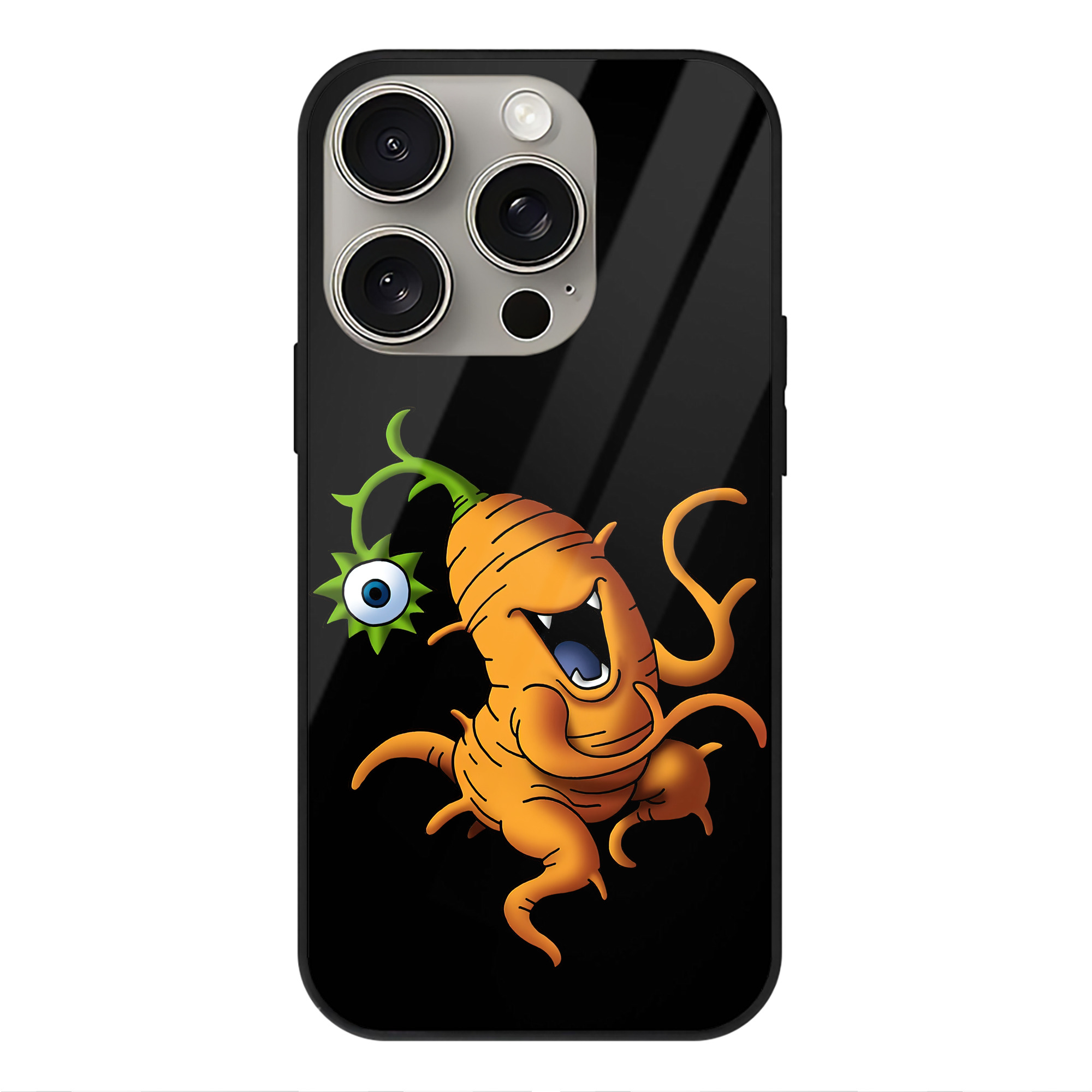 ドラゴンクエスト Doragon Kuesuto Dragon Quest 【iPhone15Pro対応】スマホケース 耐衝撃＆黄変防止 背面ガラス