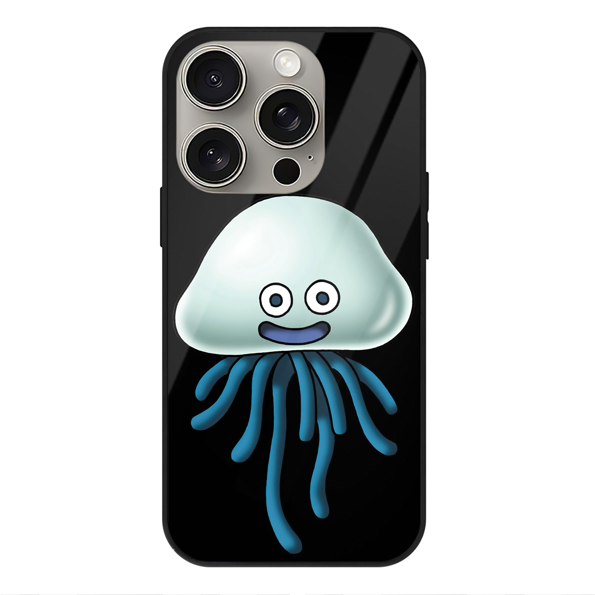 （画像用） ドラゴンクエスト Doragon Kuesuto Dragon Quest 【iPhone15Pro対応】スマホケース 耐衝撃＆黄変防止 背面ガラス