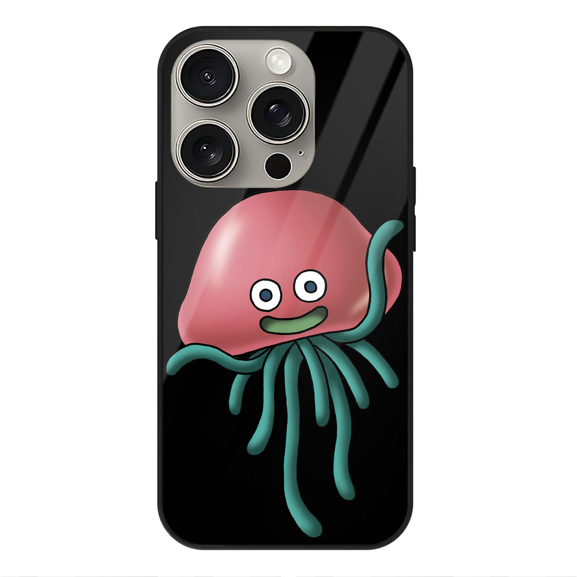 ドラゴンクエスト Doragon Kuesuto Dragon Quest 【iPhone15Pro対応】スマホケース 耐衝撃＆黄変防止 背面ガラス