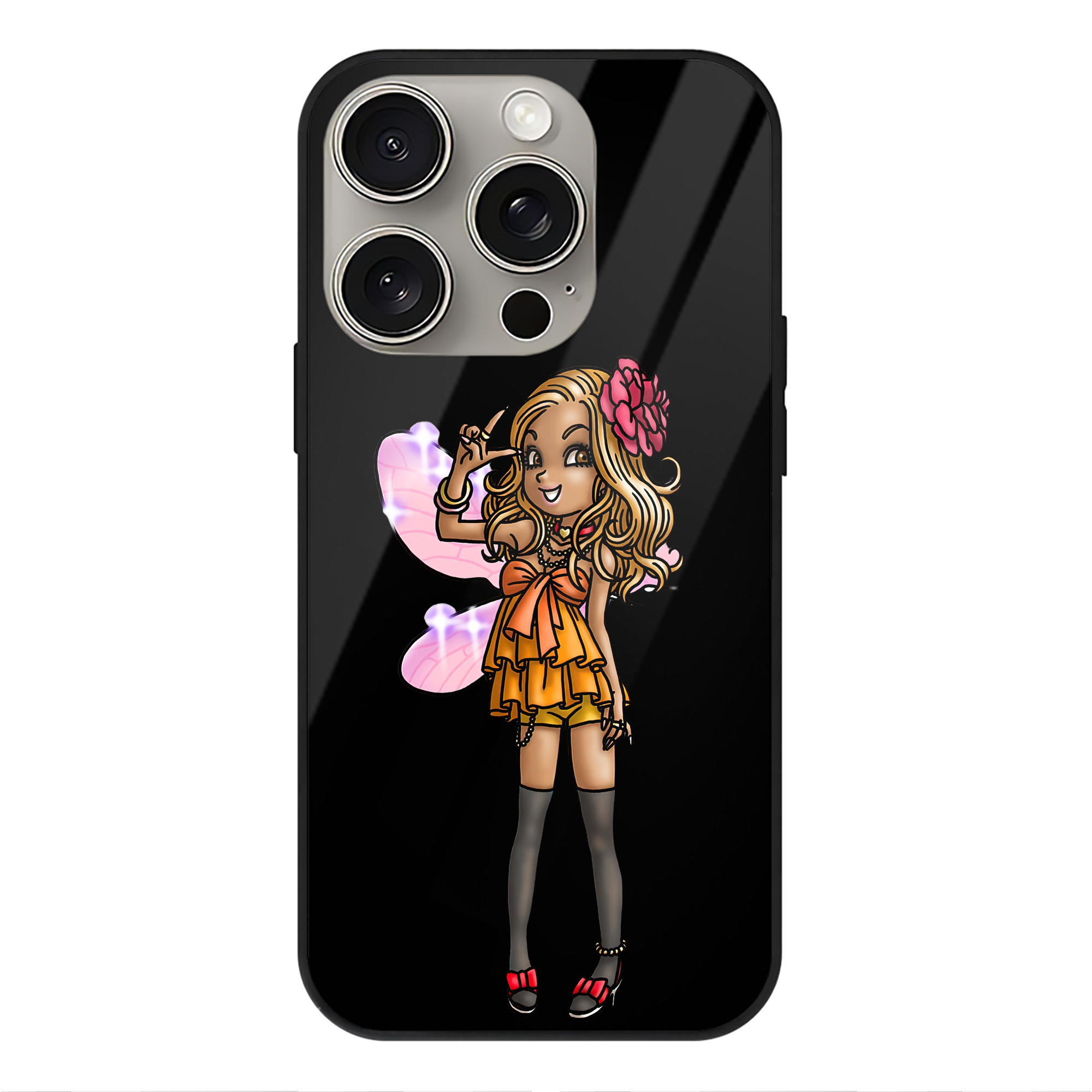 （画像用） ドラゴンクエスト Doragon Kuesuto Dragon Quest 【iPhone15Pro対応】スマホケース 耐衝撃＆黄変防止 背面ガラス