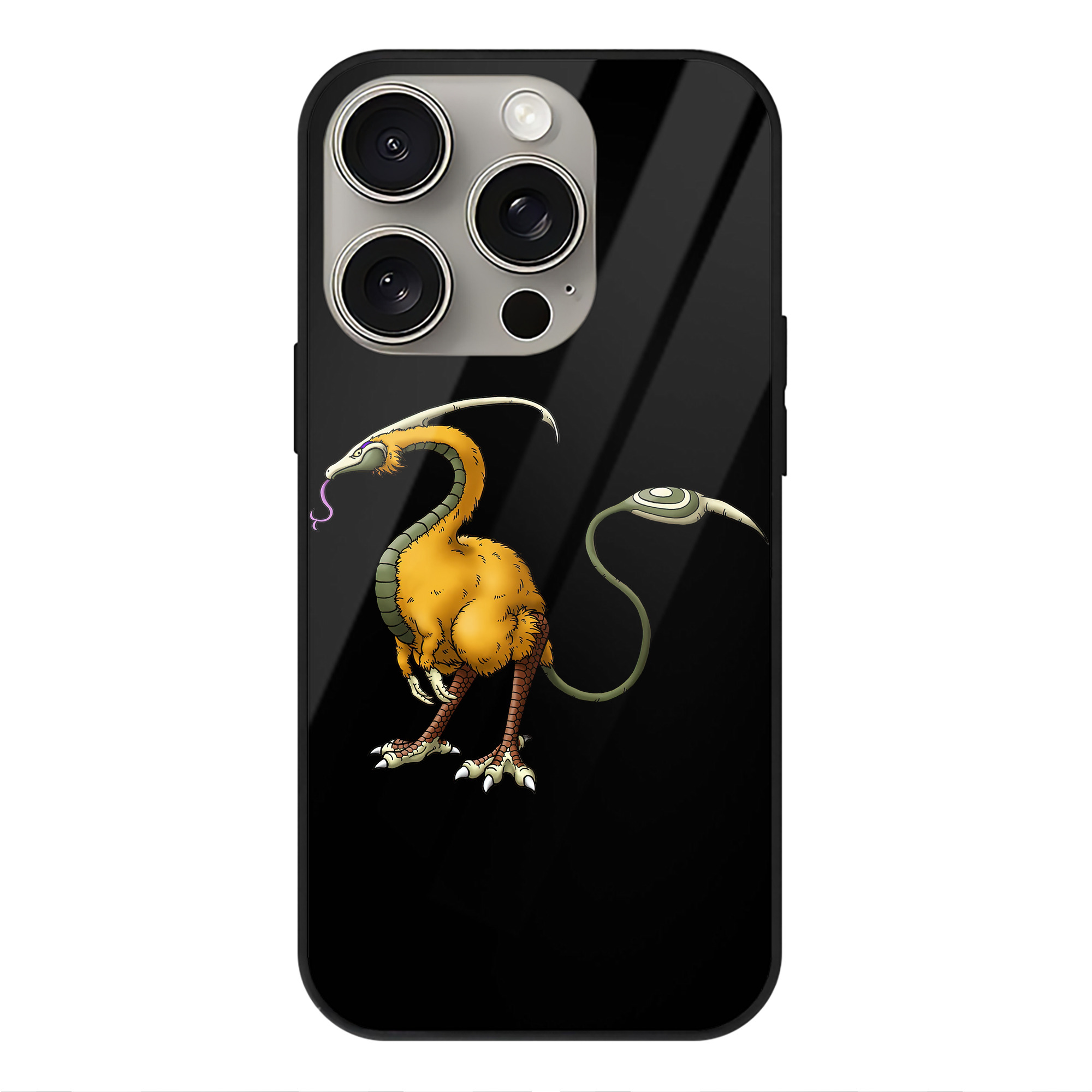 （画像用） ドラゴンクエスト Doragon Kuesuto Dragon Quest 【iPhone15Pro対応】スマホケース 耐衝撃＆黄変防止 背面ガラス
