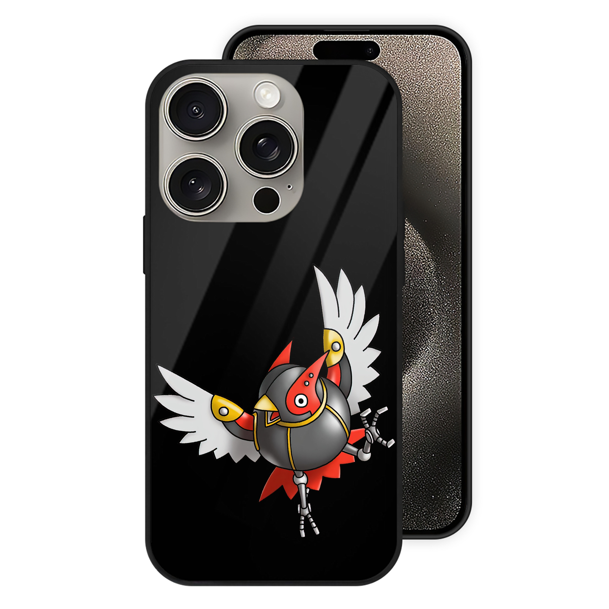 ドラゴンクエスト Doragon Kuesuto Dragon Quest 【iPhone15Pro対応】スマホケース 耐衝撃＆黄変防止 背面ガラス