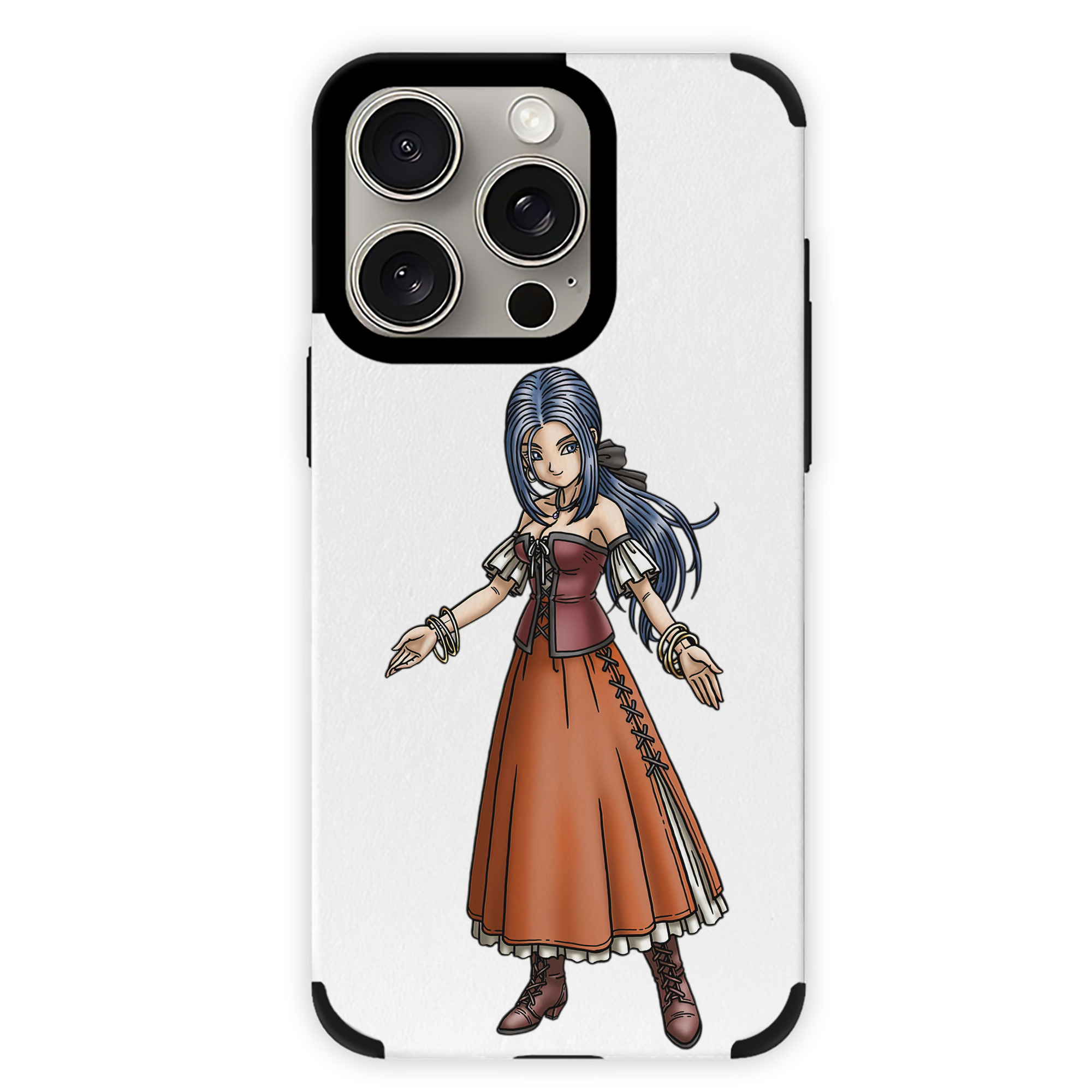 （画像用） ドラゴンクエスト Doragon Kuesuto Dragon Quest 【iPhone15ProMax対応】 PUレザー スマホケース 耐衝撃＆黄変防止